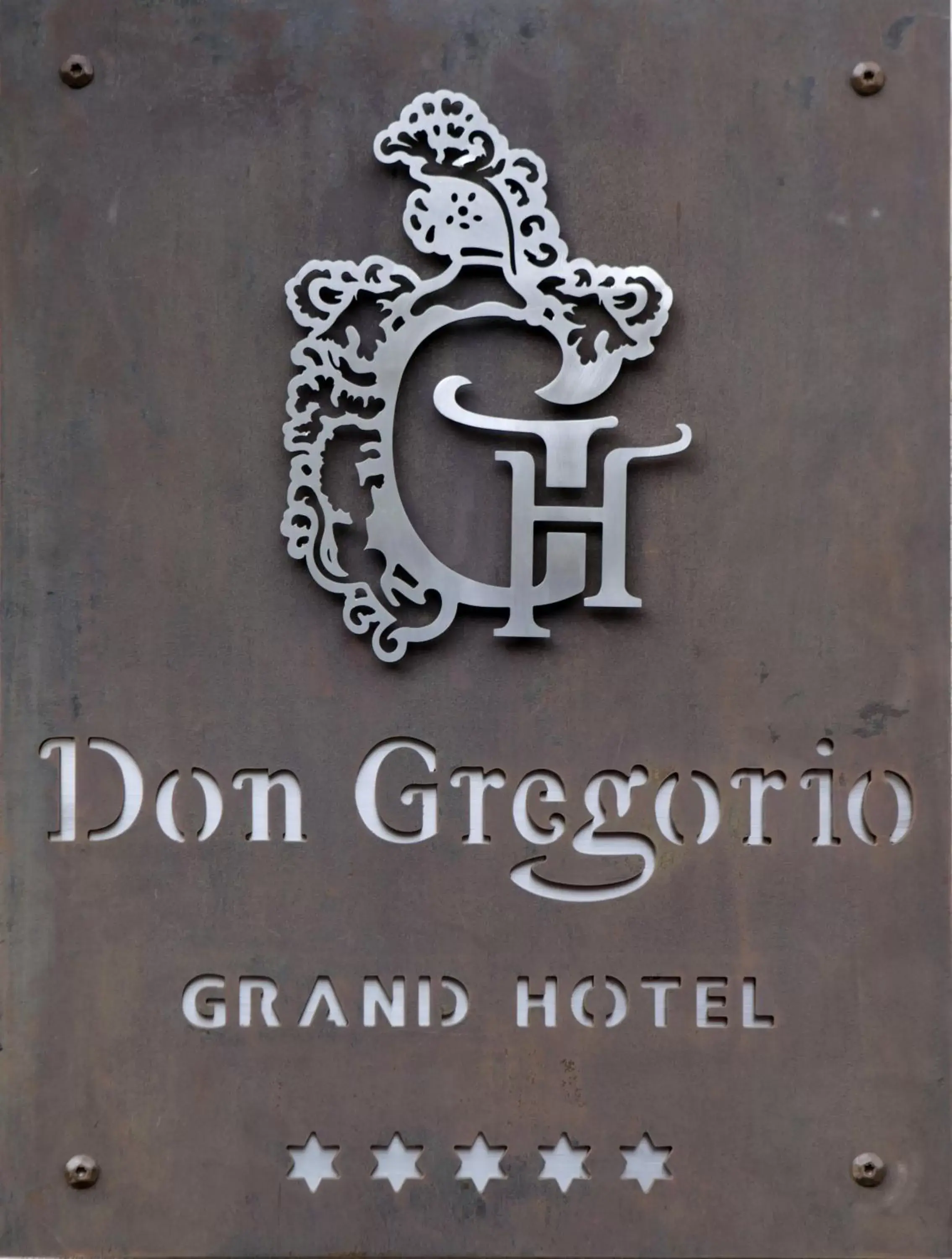 Decorative detail in Grand Hotel Don Gregorio