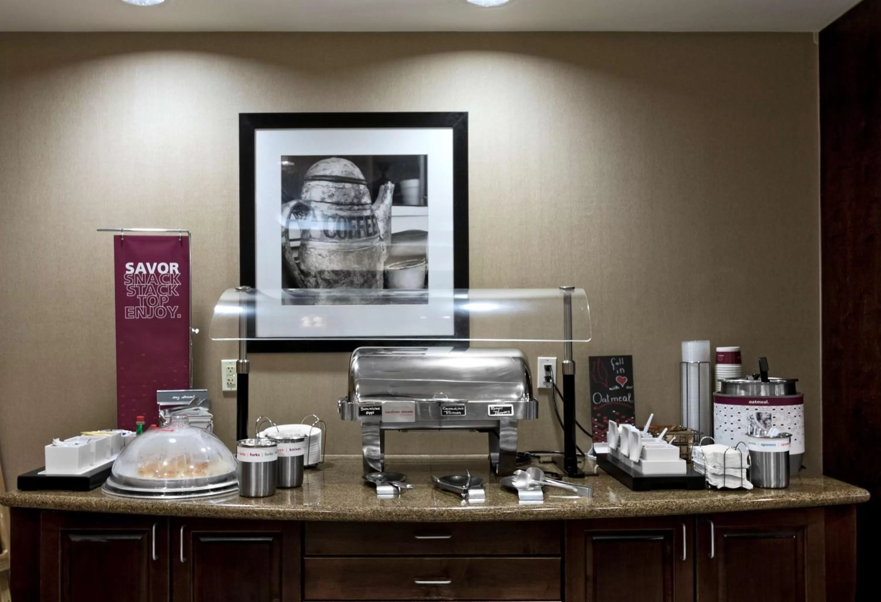 Breakfast in Hampton Inn Statesville