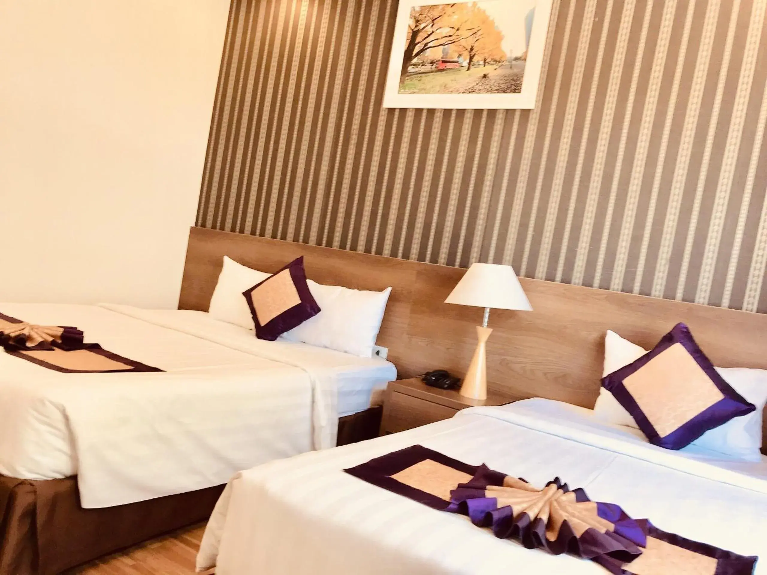 Bed in Nesta Hotel Phu Quoc