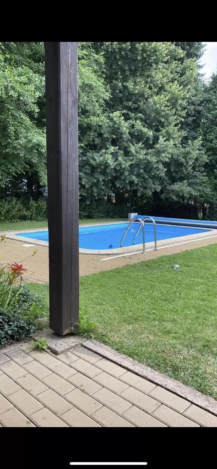 Swimming pool in Droom b&b Čermná