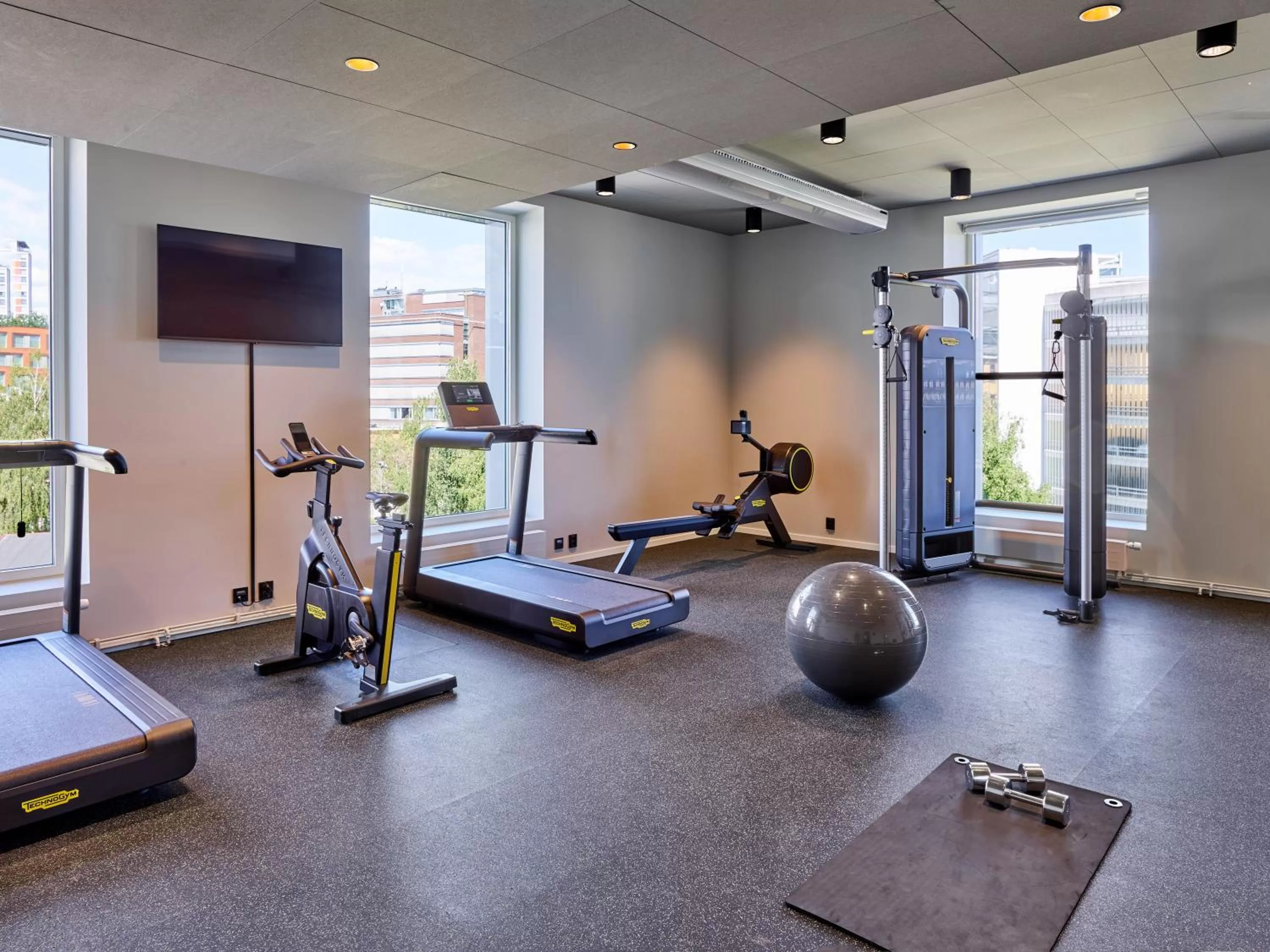 Fitness centre/facilities in Clarion Collection Hotel Tapetfabriken