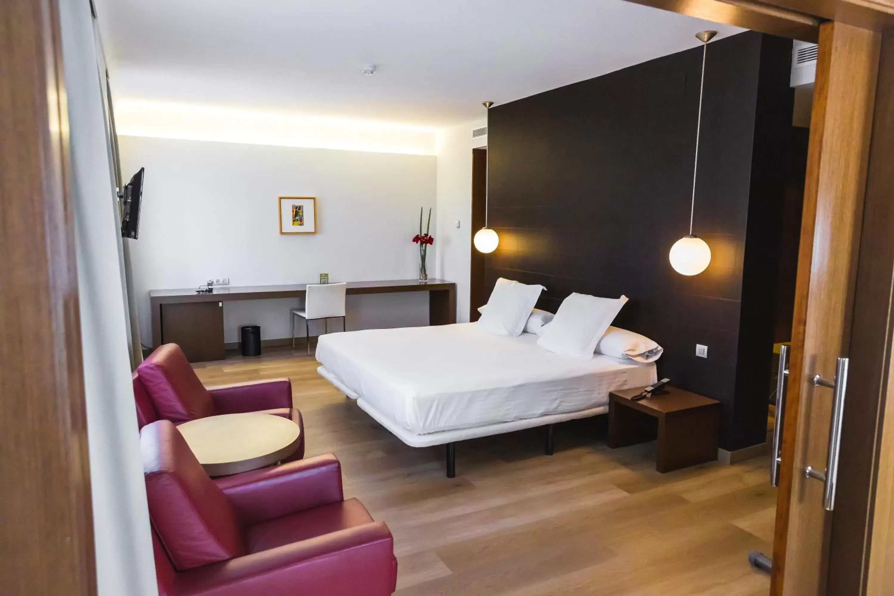 Bed in Hotel Veracruz Plaza & Spa