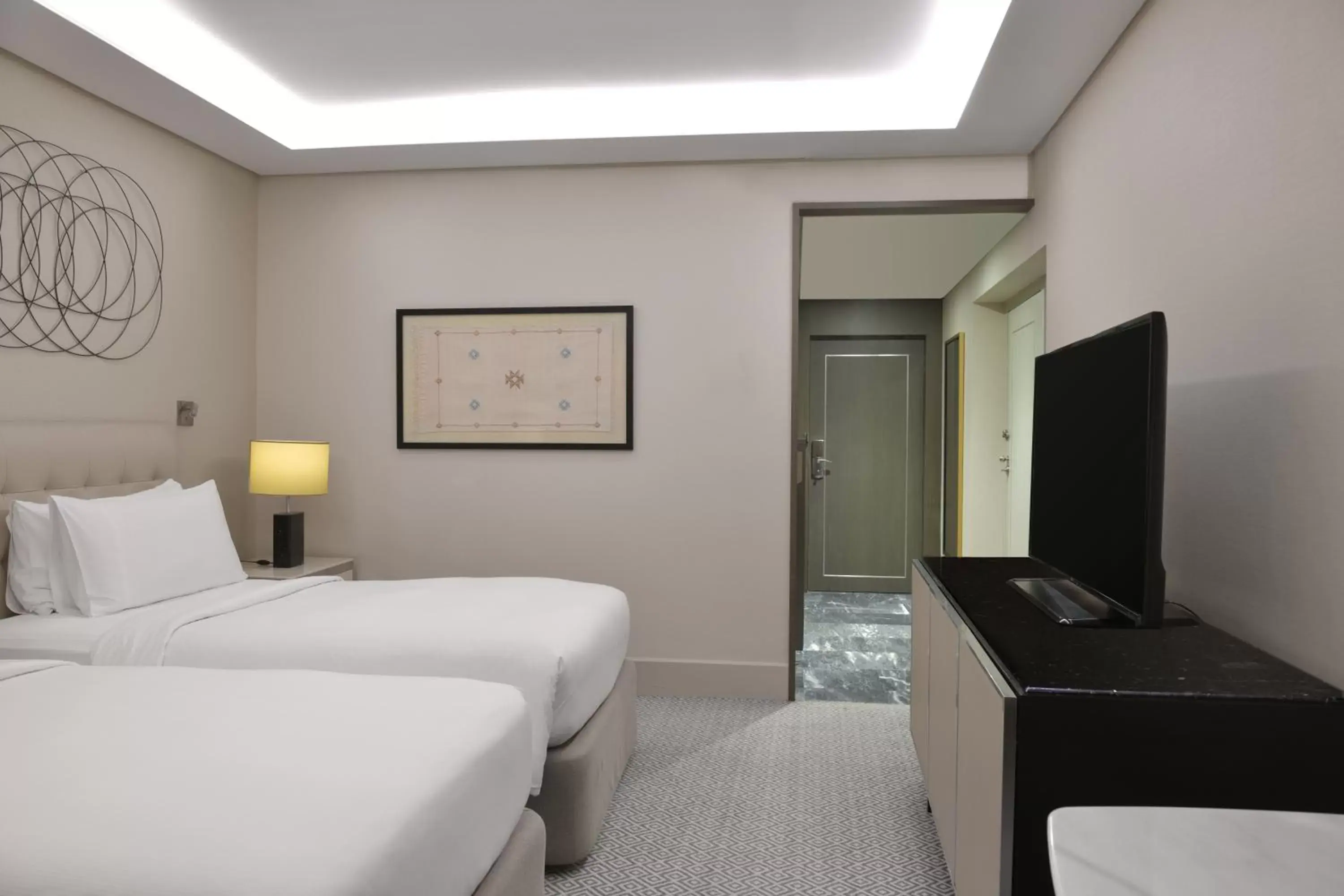 Bedroom, Bed in Hilton Tanger City Center Hotel & Residences