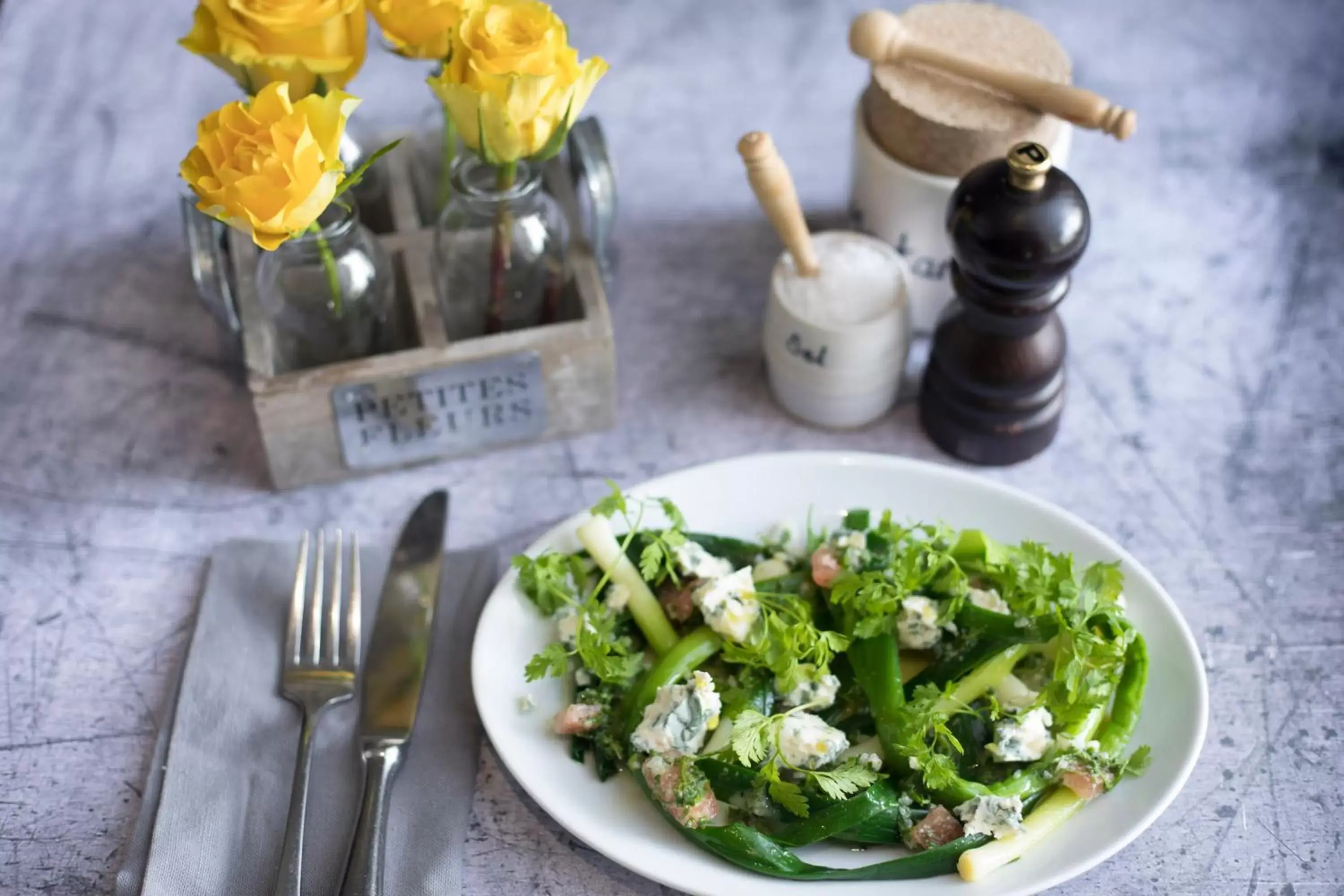 Food close-up in Hotel du Vin Cheltenham