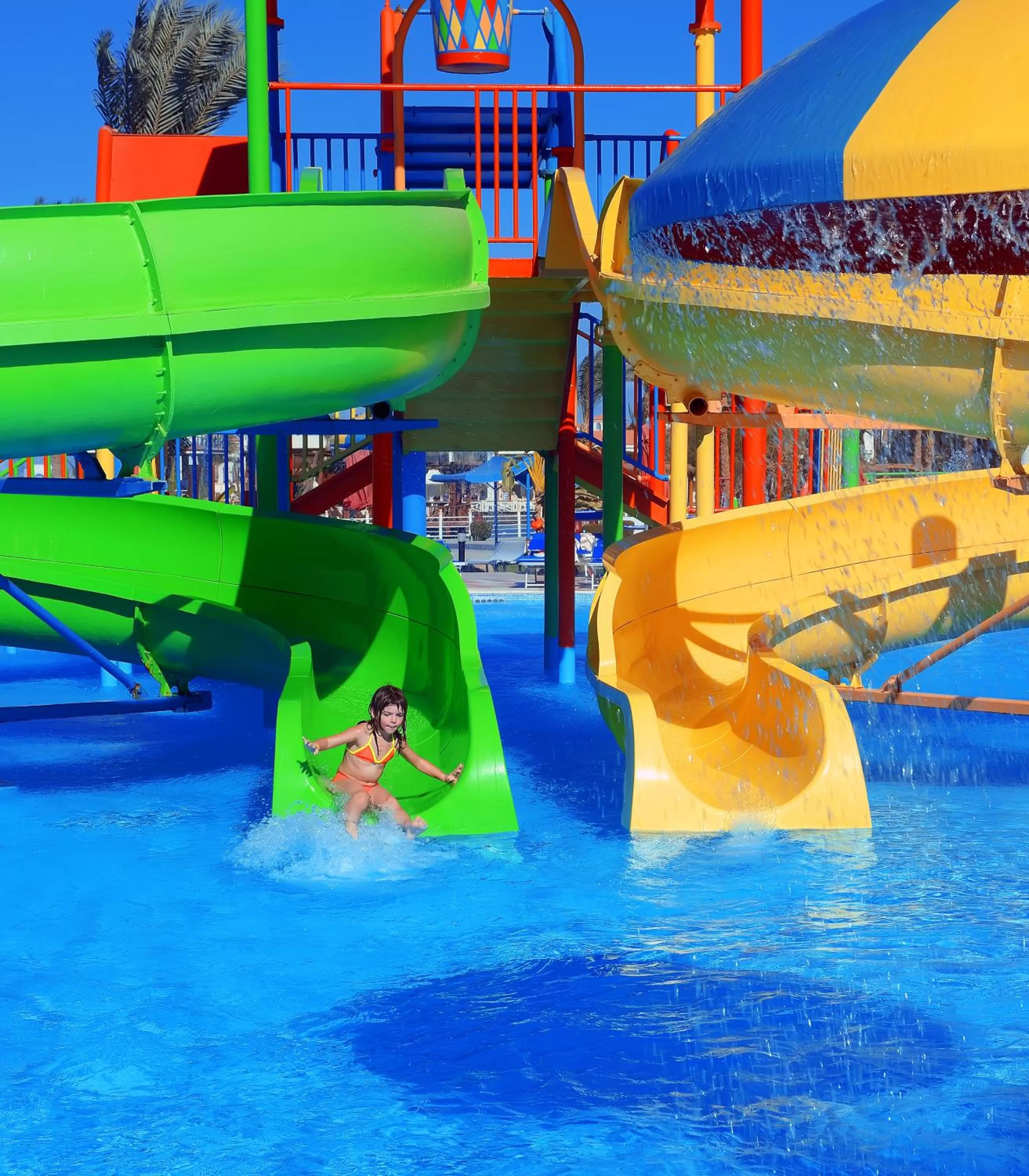 Aqua park in Pickalbatros Dana Beach Resort - Aqua Park