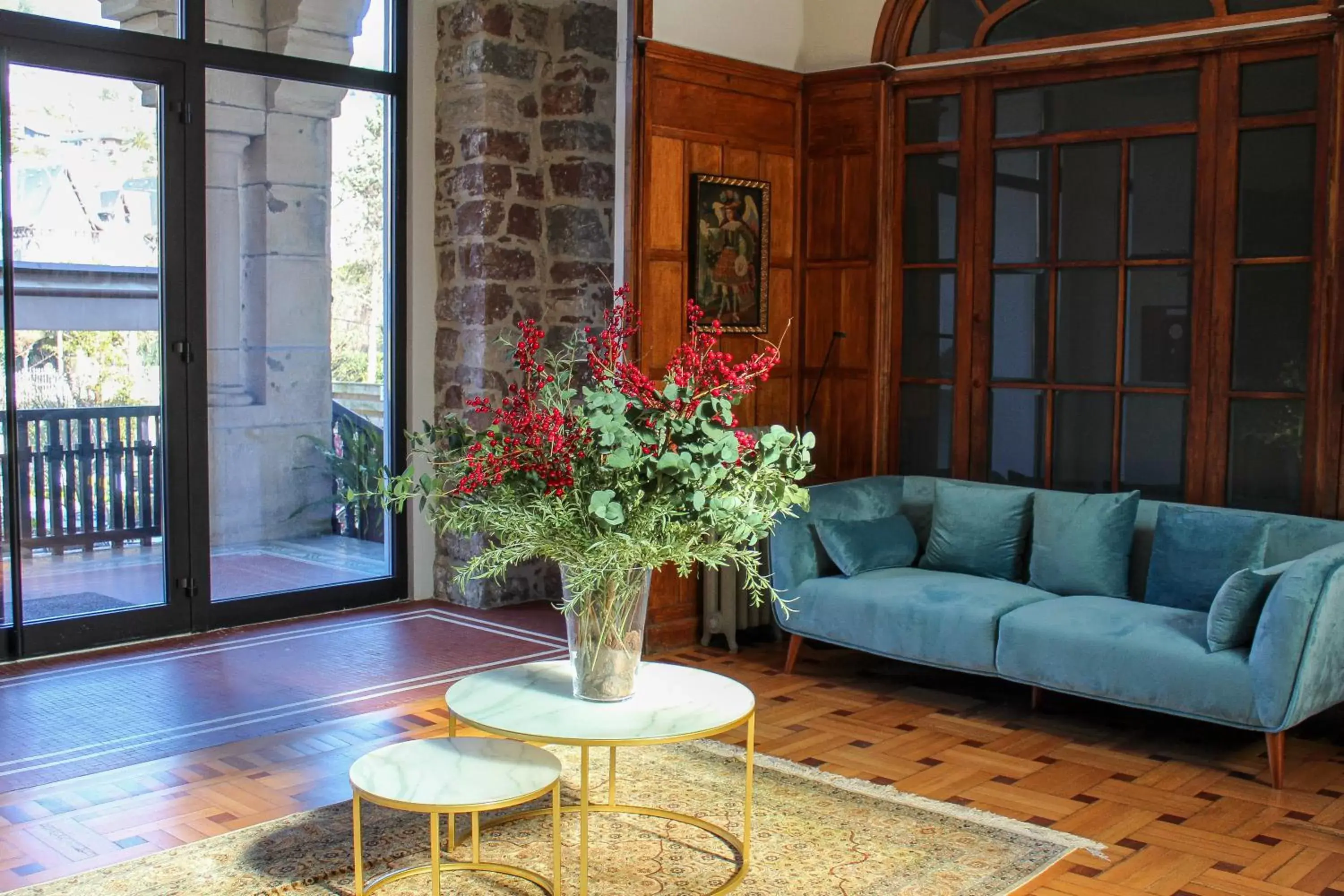 Living room in Bidaia Boutique Hotel