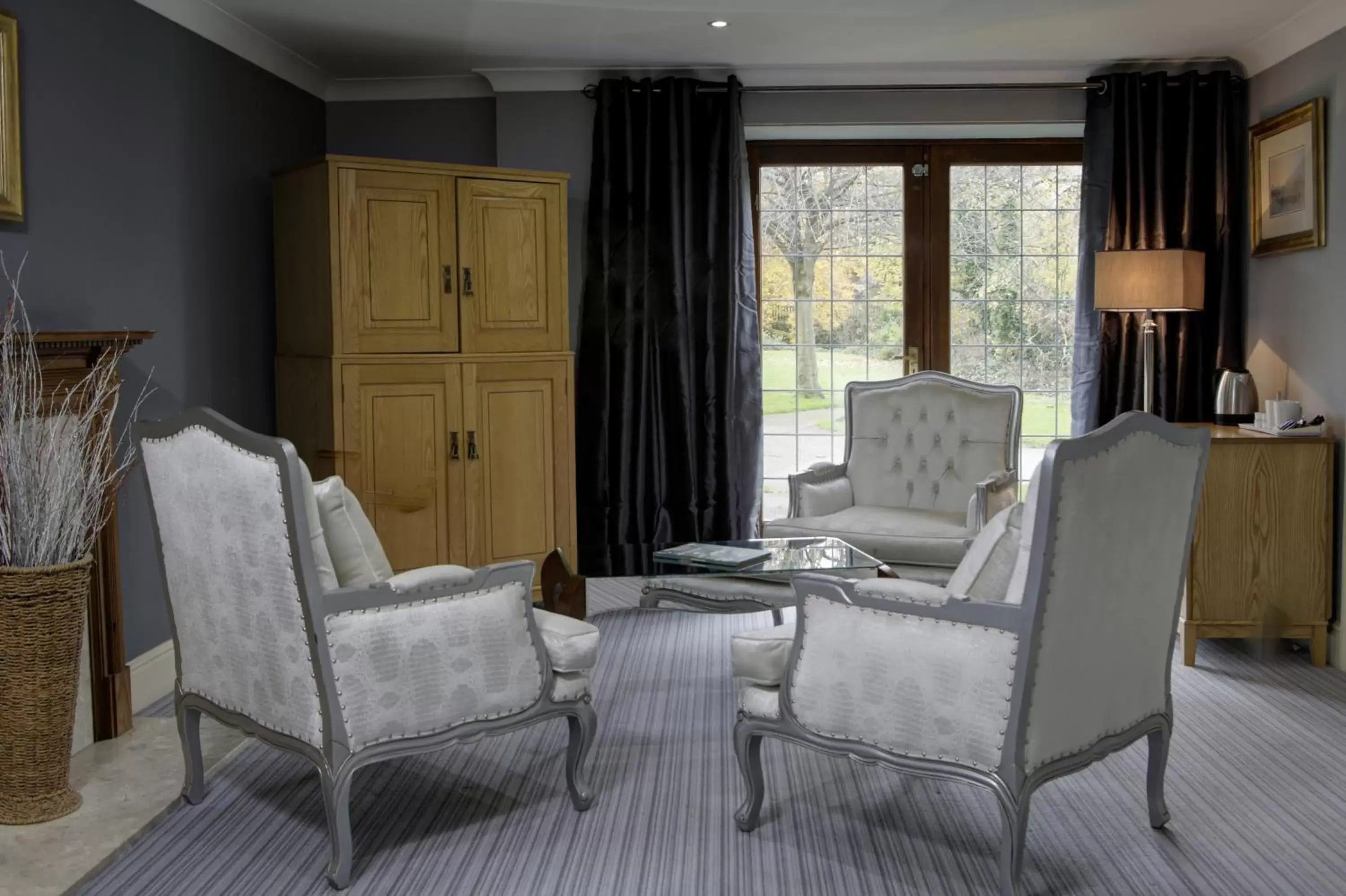 Living room, Seating Area in Risley Hall Hotel