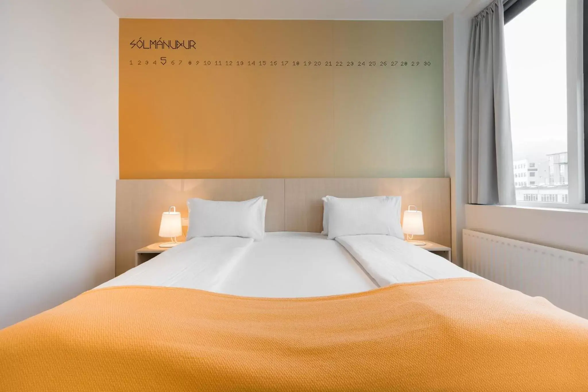 Bed in Reykjavik Lights Hotel by Keahotels