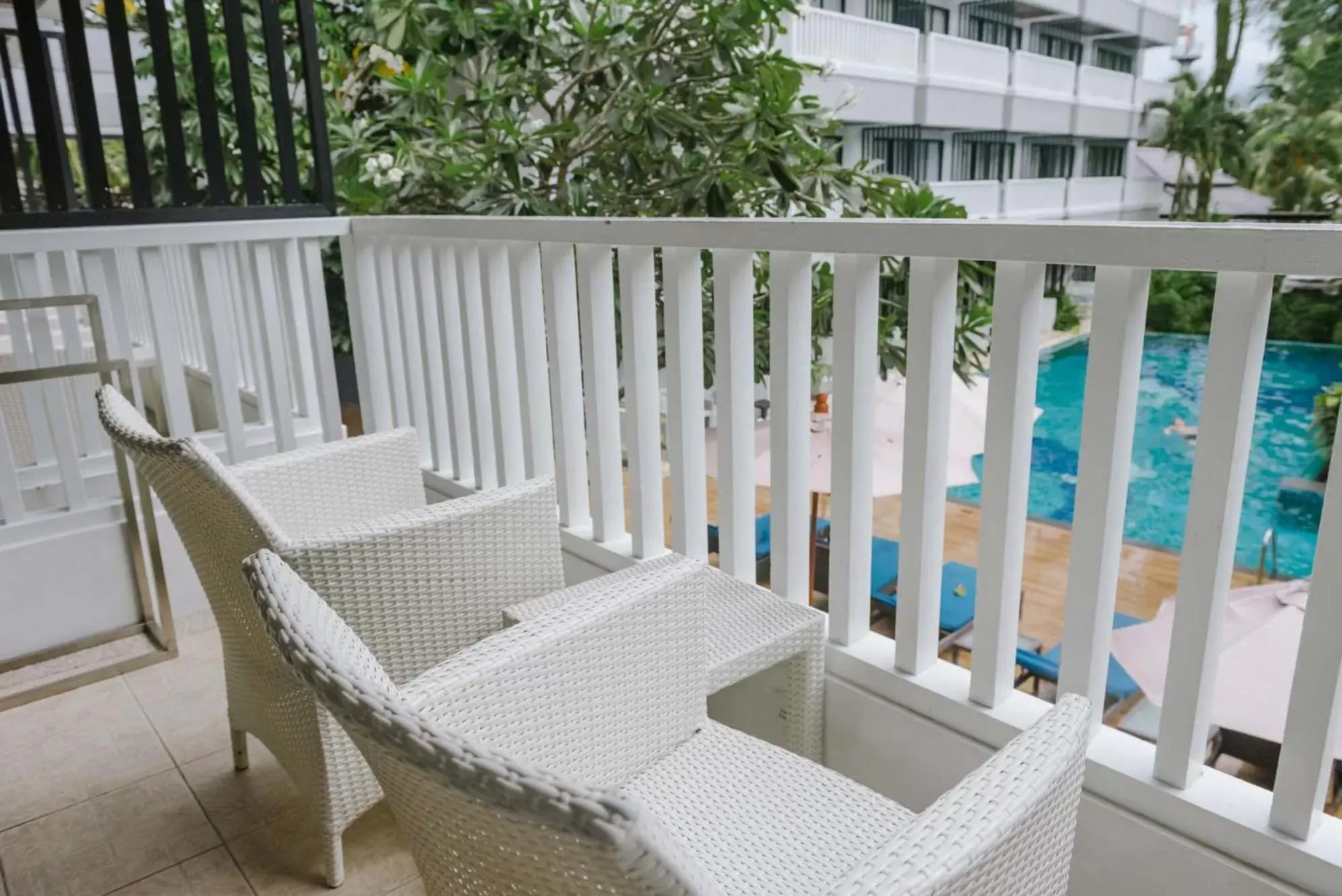 Balcony/Terrace in Aonang Buri Resort- SHA Extra Plus