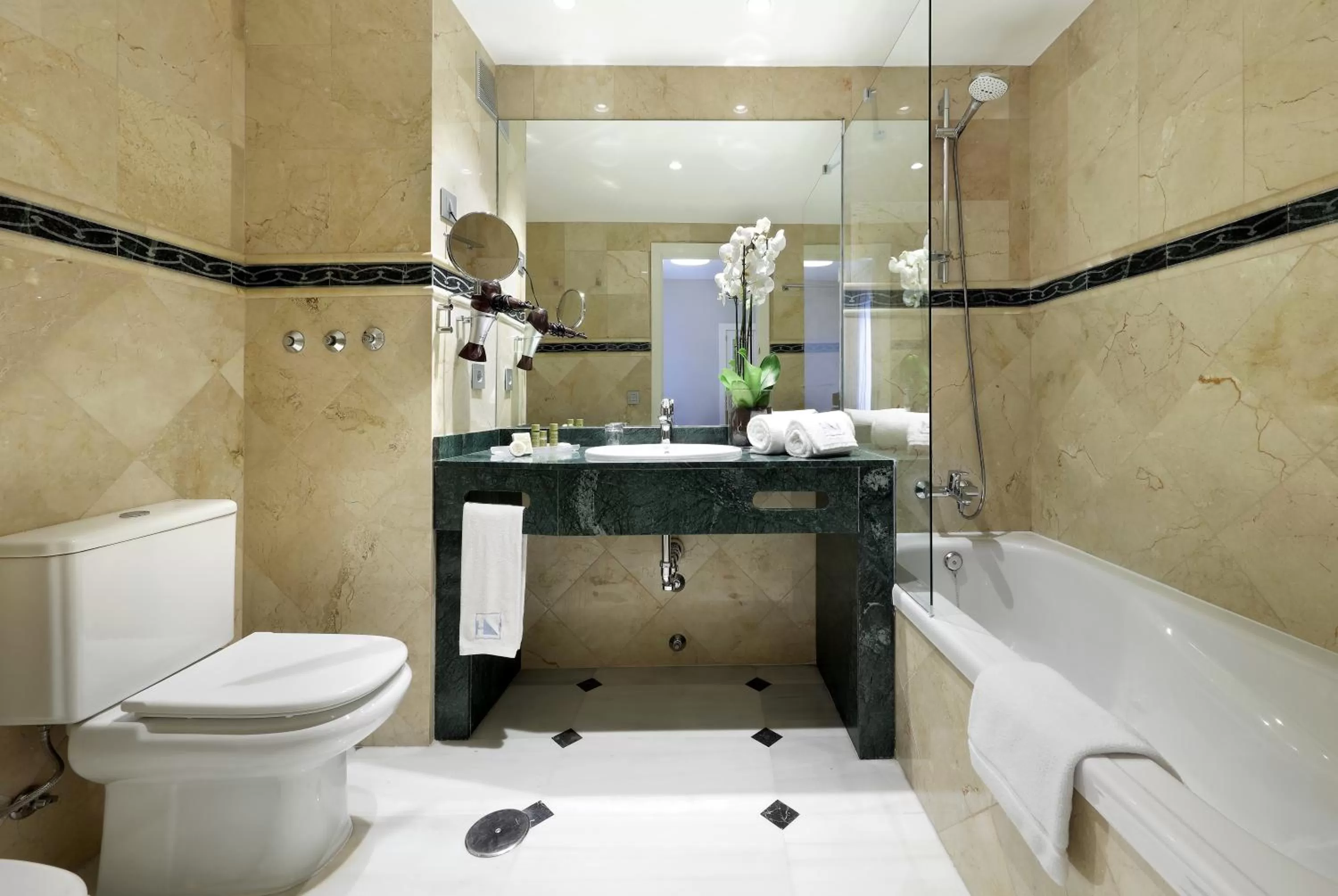 Shower in Eurostars Conquistador