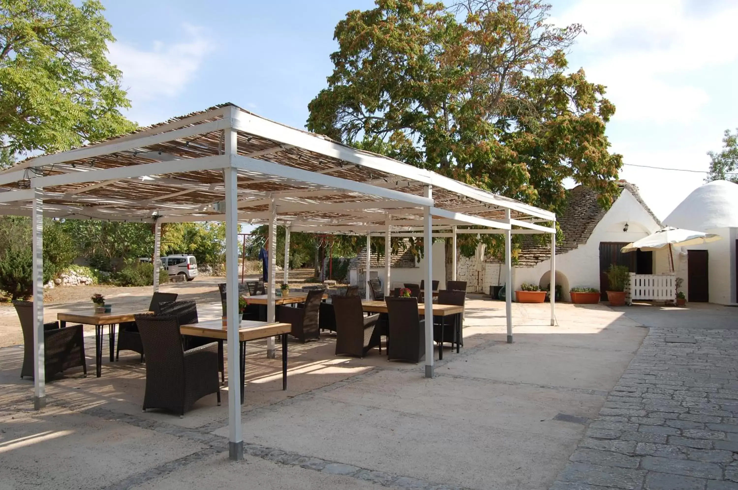 Patio, Restaurant/Places to Eat in B&B Masseria Santanna