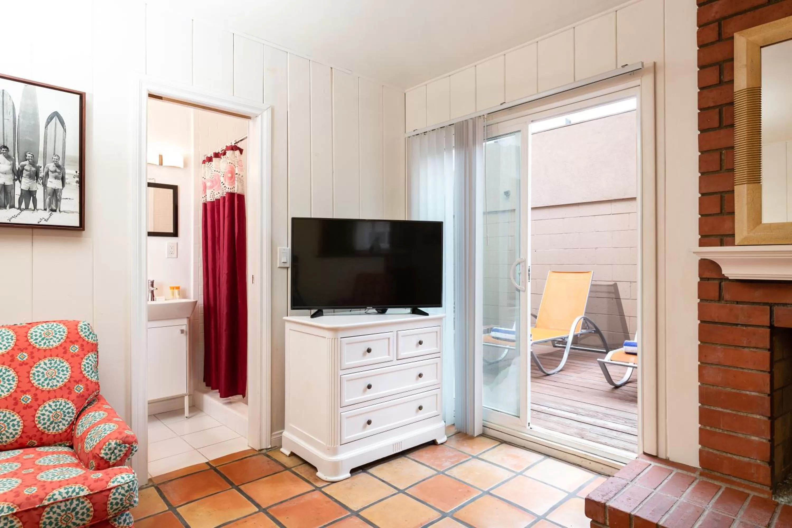 Living room in The Sea View Inn At The Beach