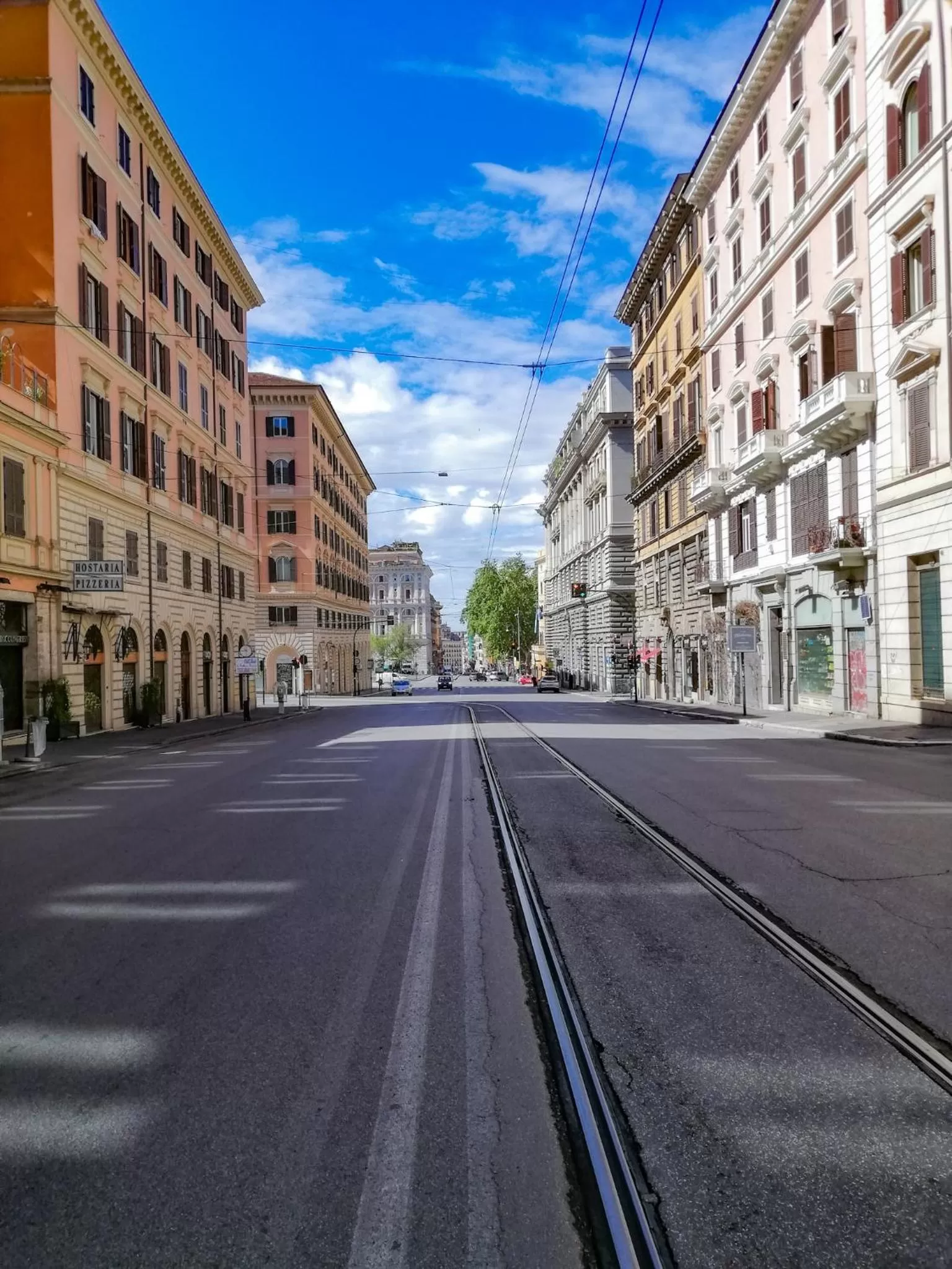 City view in Roman Holidays Boutique Hotel