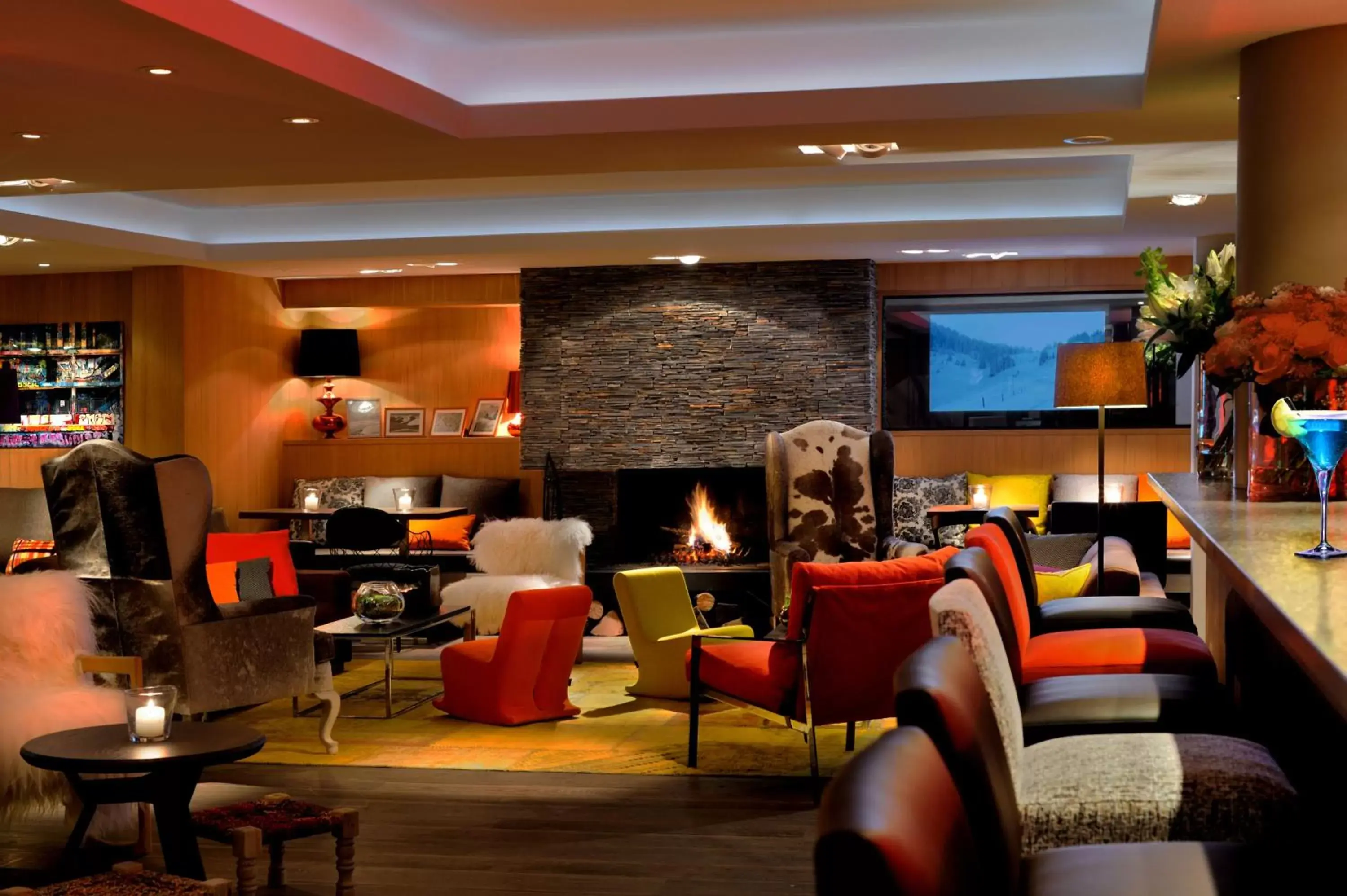 Communal lounge/ TV room, Lounge/Bar in Hotel Le Savoy