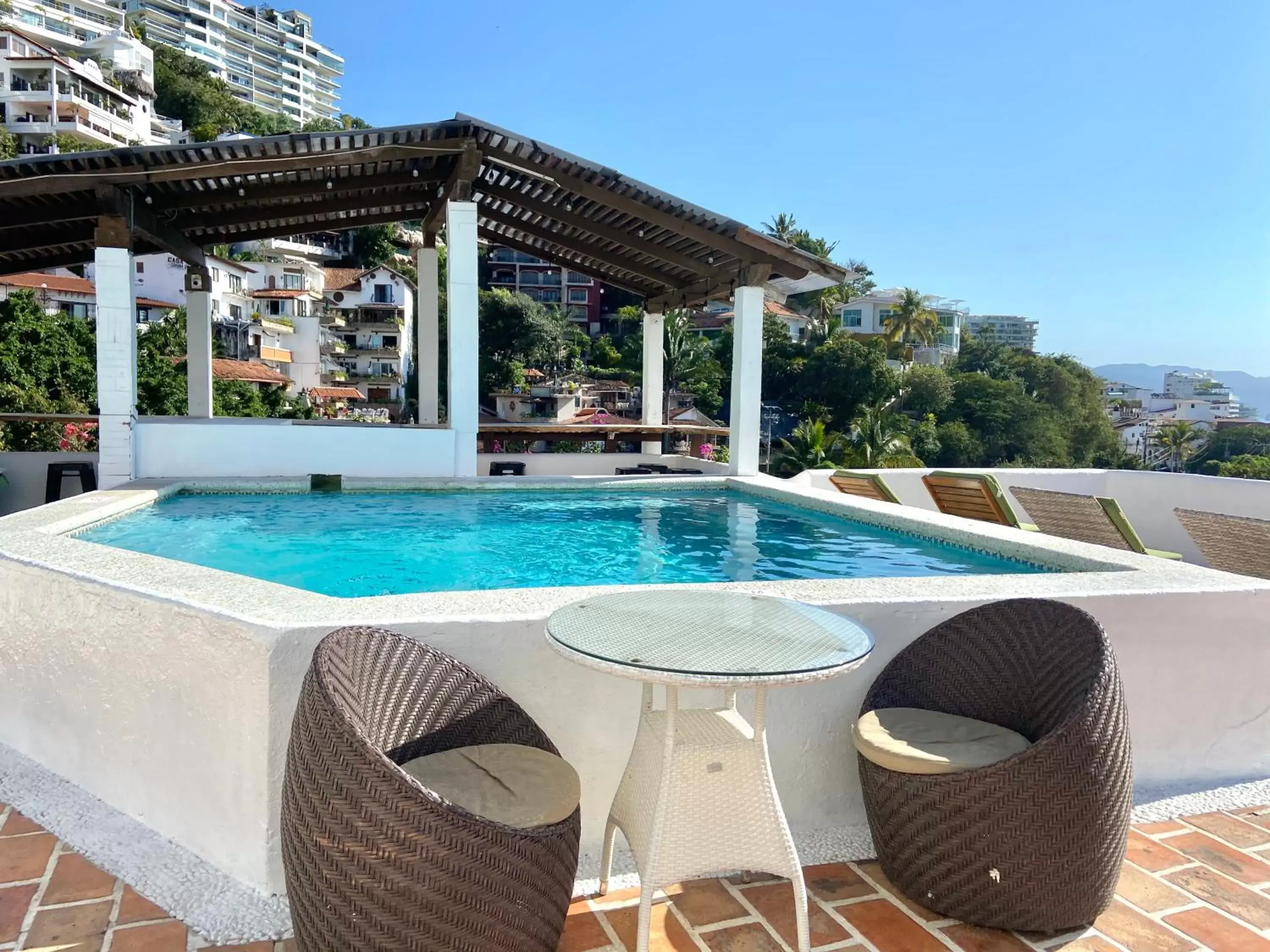 Swimming Pool in Hotel Amaca Puerto Vallarta - Adults Only