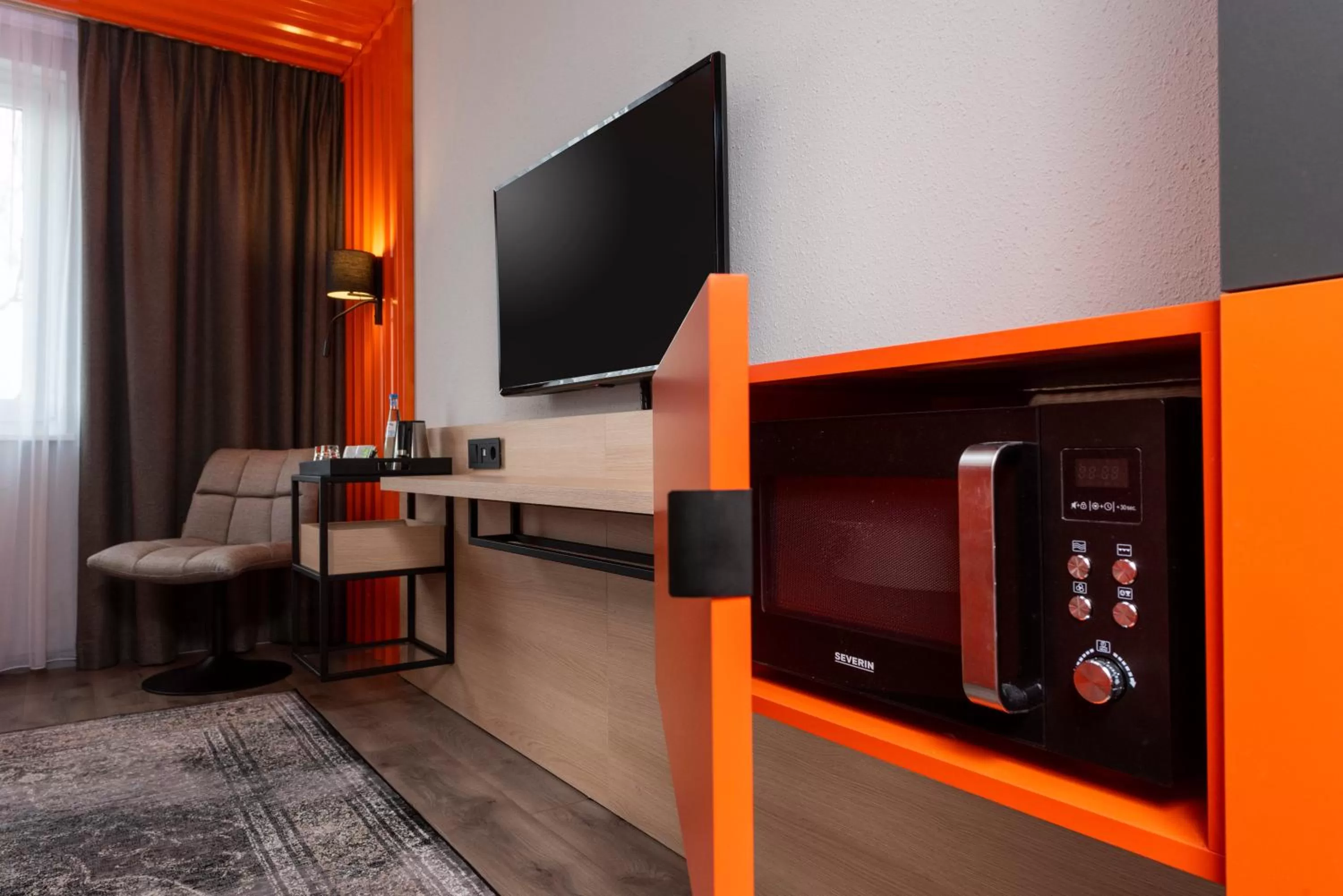 Kitchen or kitchenette in ibis Styles Berlin Treptow