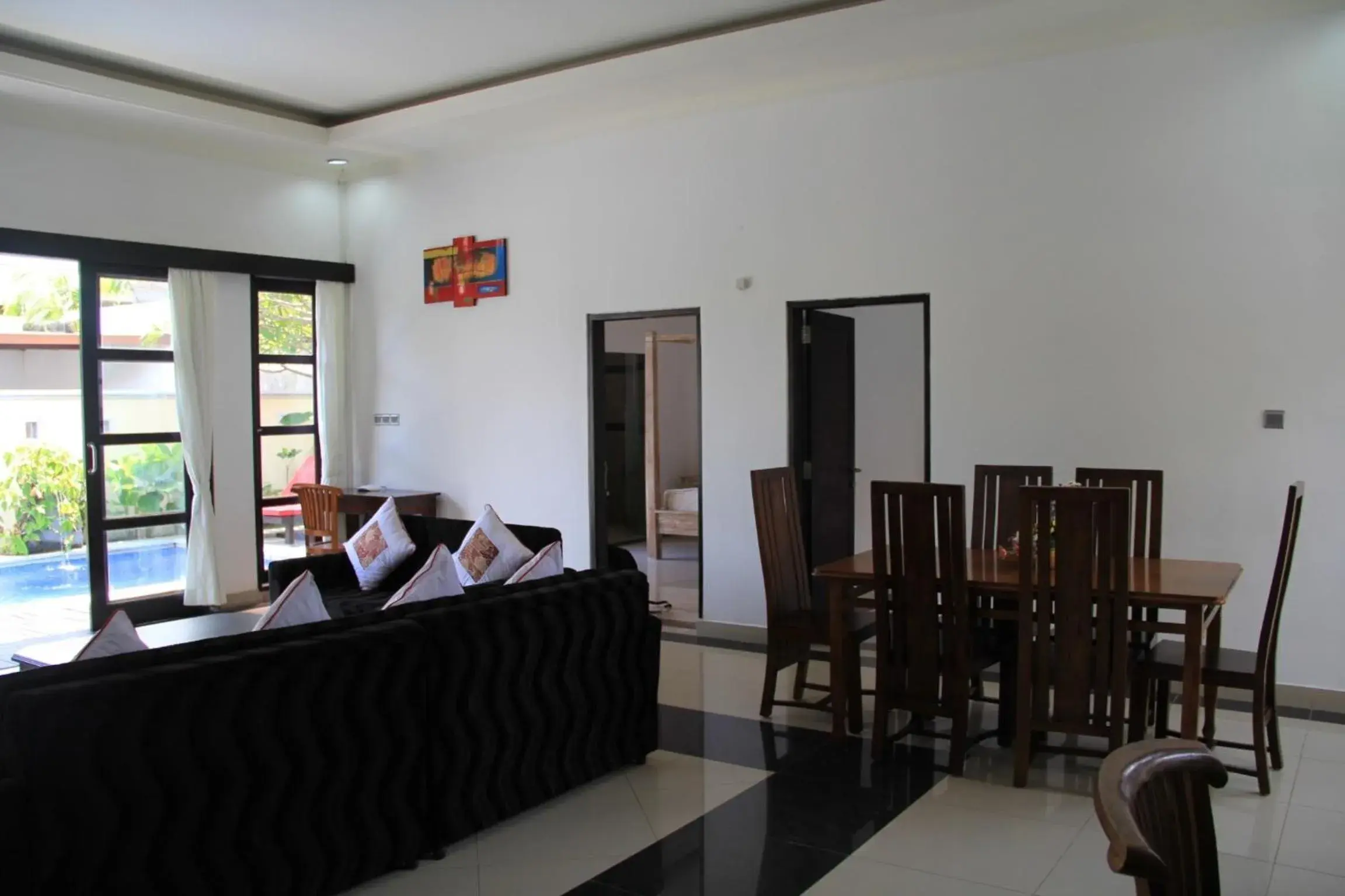 Living room, Dining Area in Ketut Villa Sanur