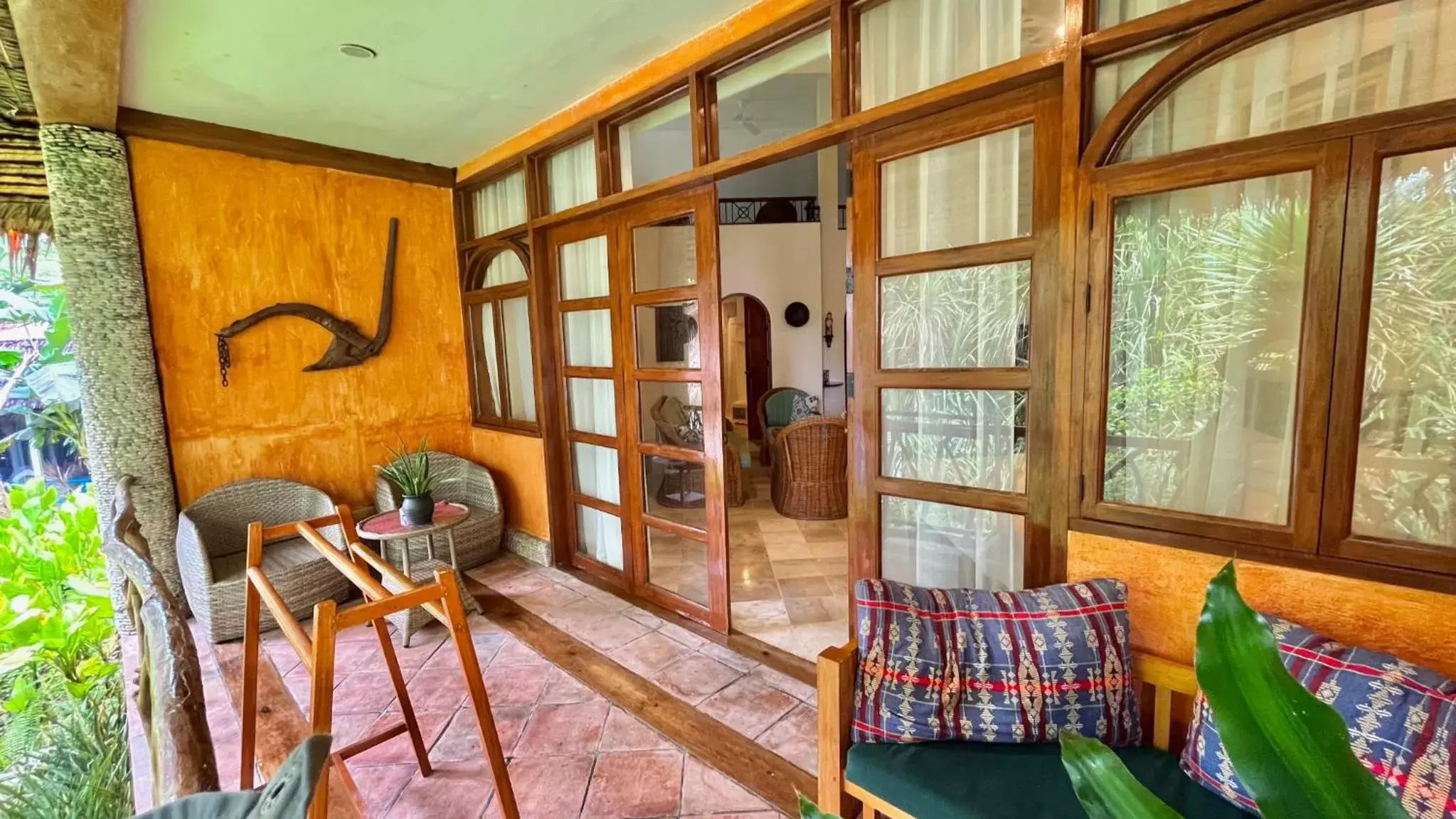 Seating Area in Coco Grove Beach Resort, Siquijor Island