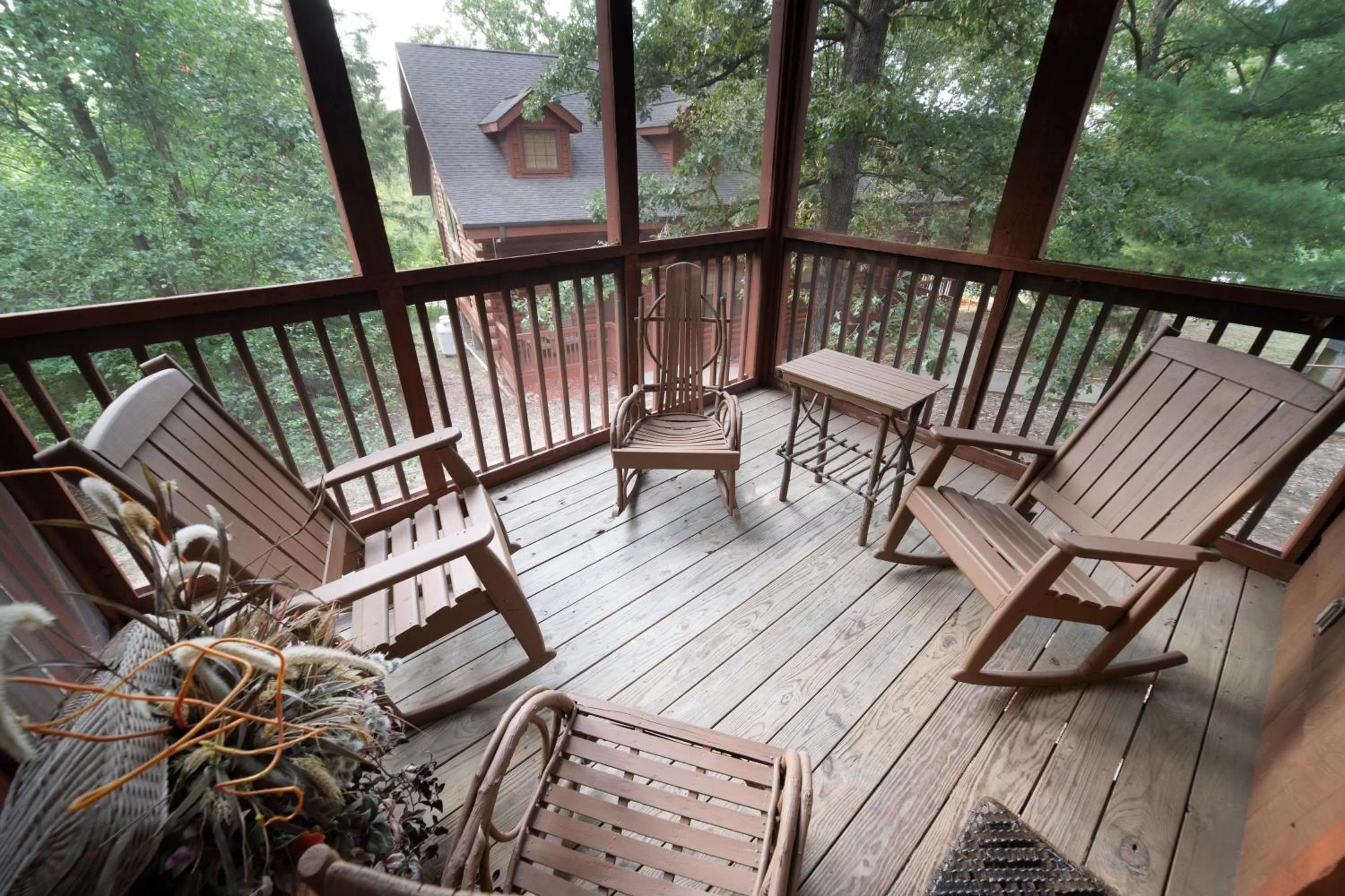 Balcony/Terrace in Cabins at Grand Mountain