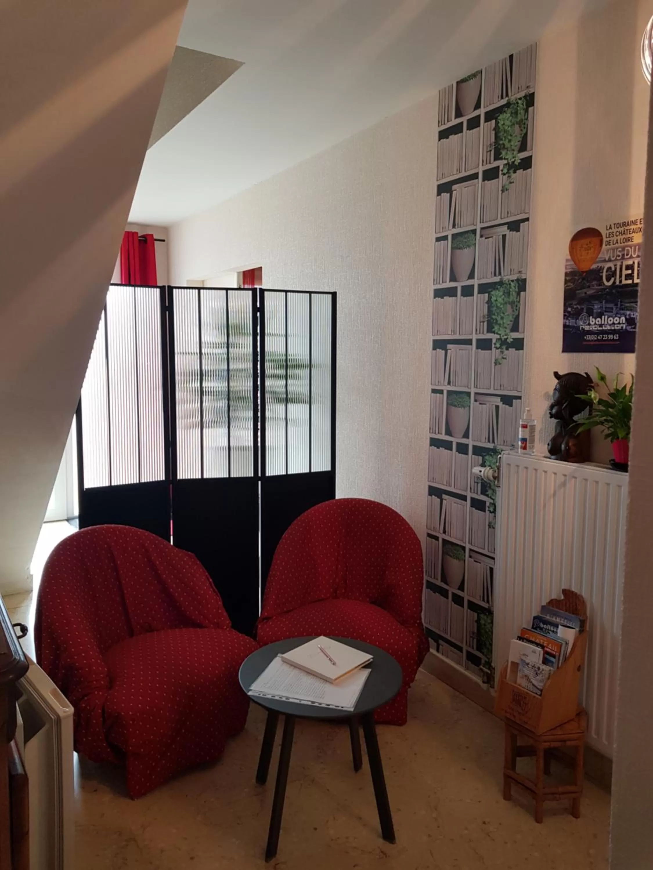 Seating Area in Chez Zabou