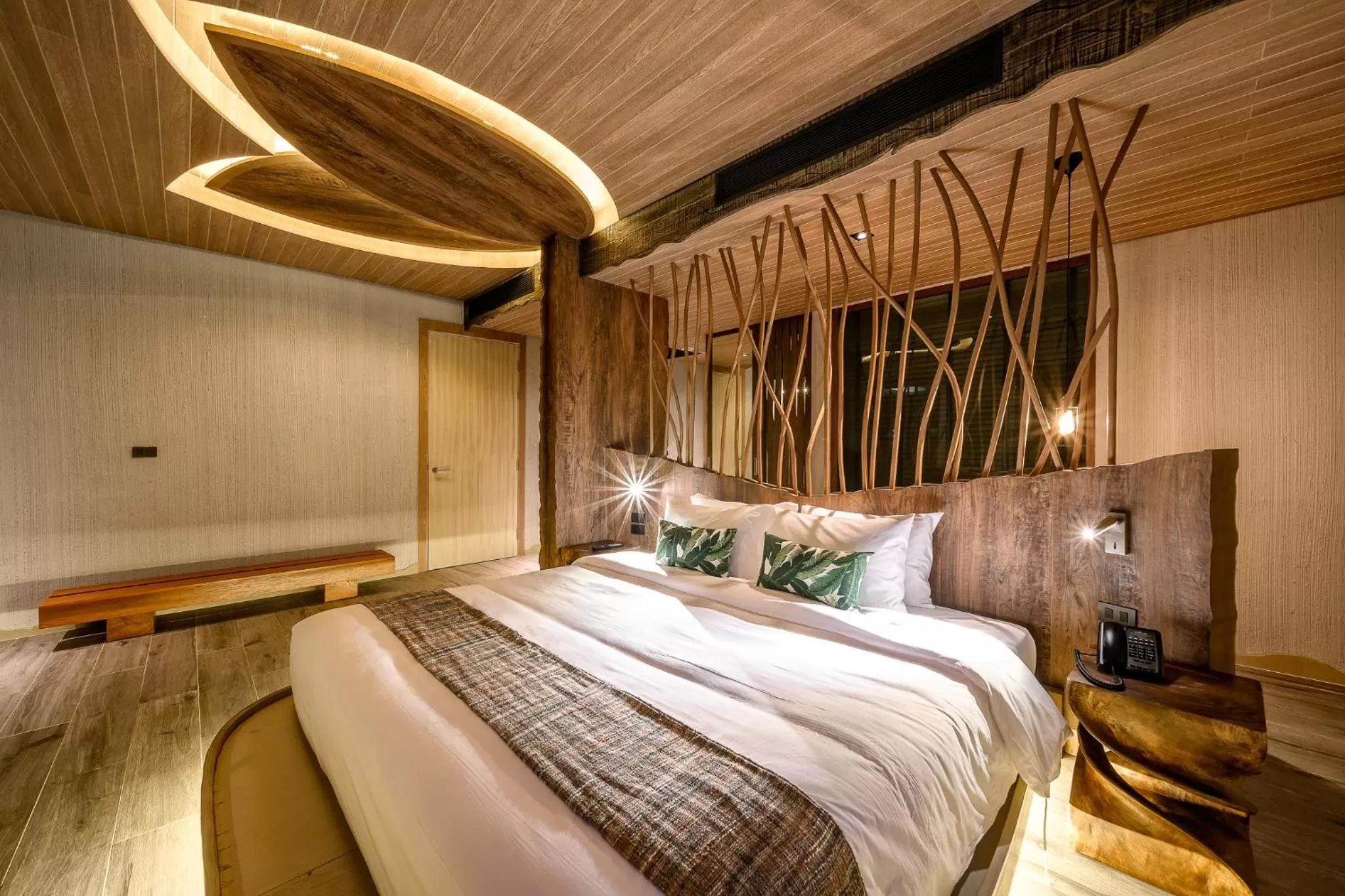 Bed in Kalima Resort and Villas Khao Lak