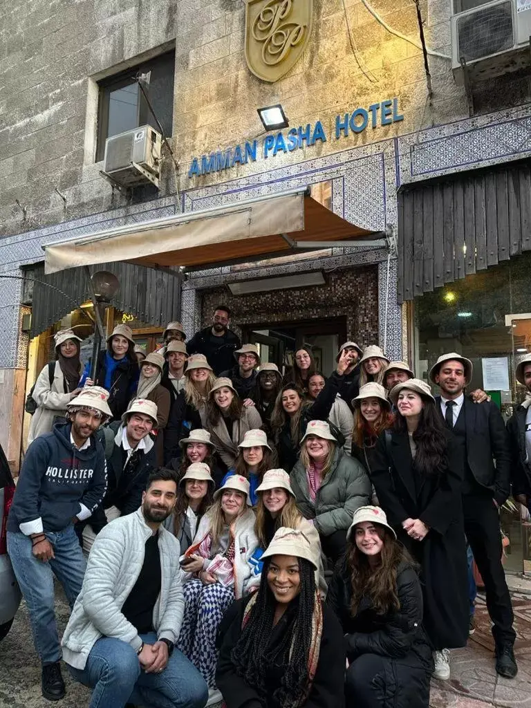 Facade/entrance, Guests in Amman Pasha Hotel