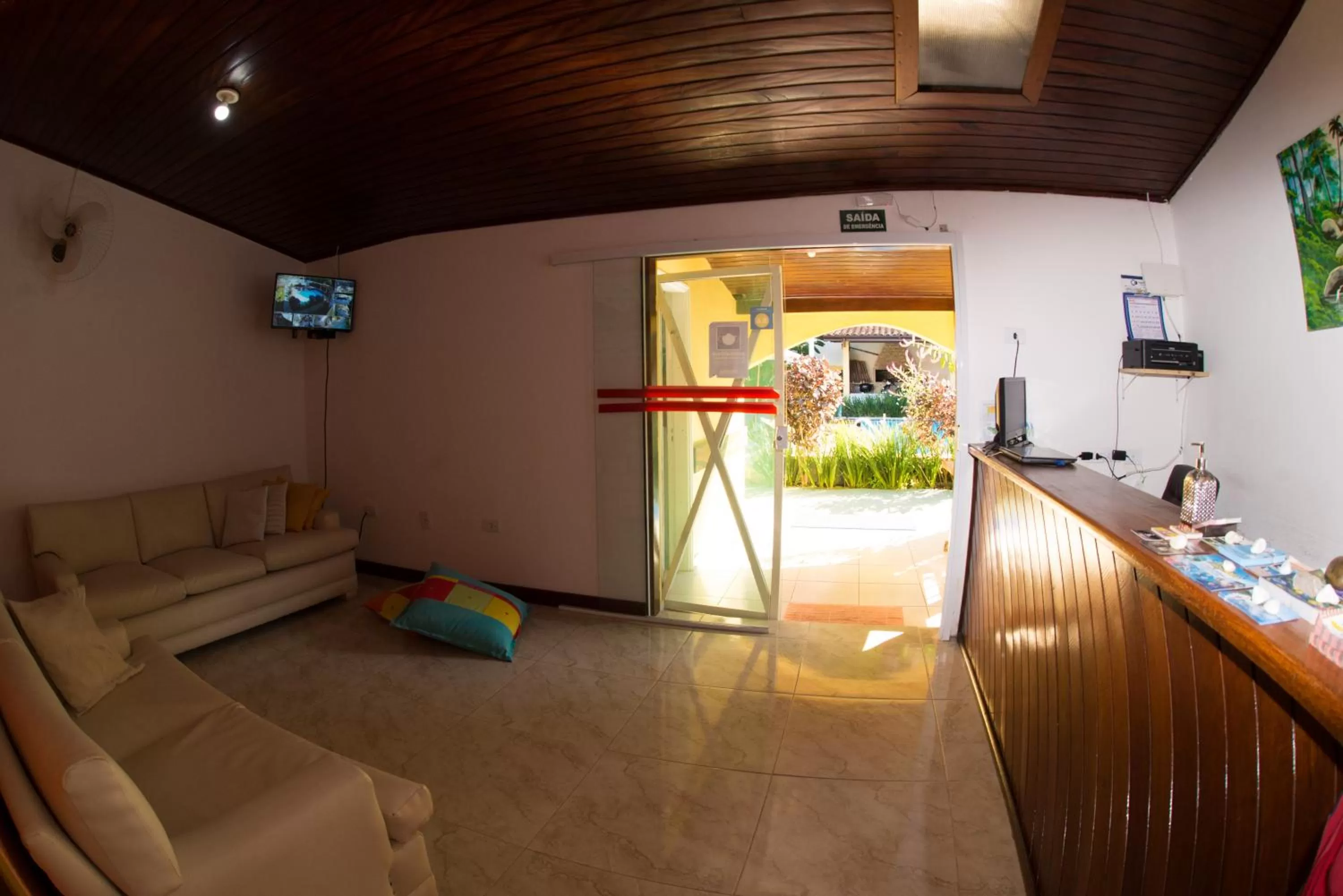 TV and multimedia in Pousada Viva Ubatuba