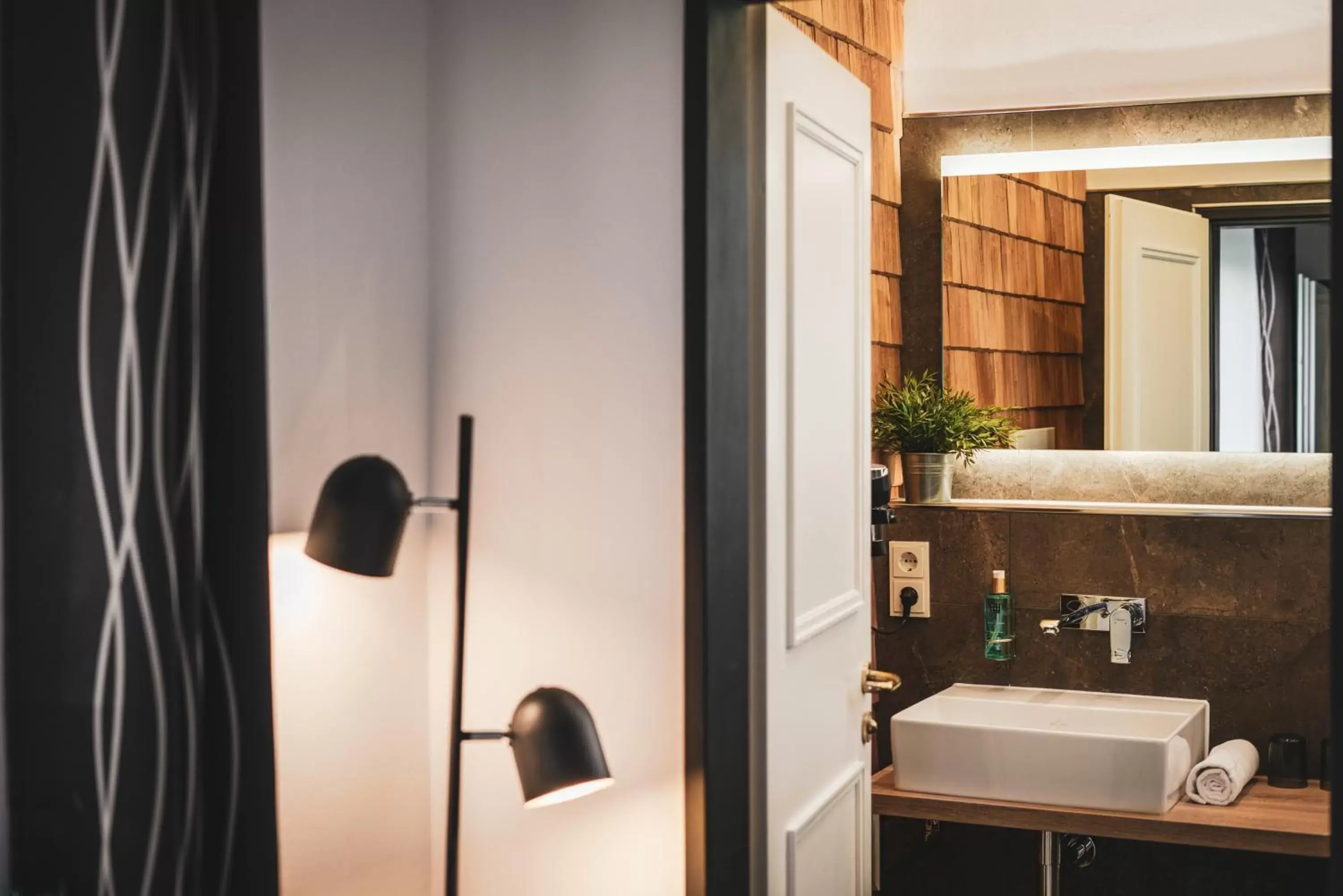 Double Room with Balcony and Panorama View in Villa Sonnenhof Boutique-Hotel Double Room with Balcony and Panorama View in Villa Sonnenhof Boutique-Hotel