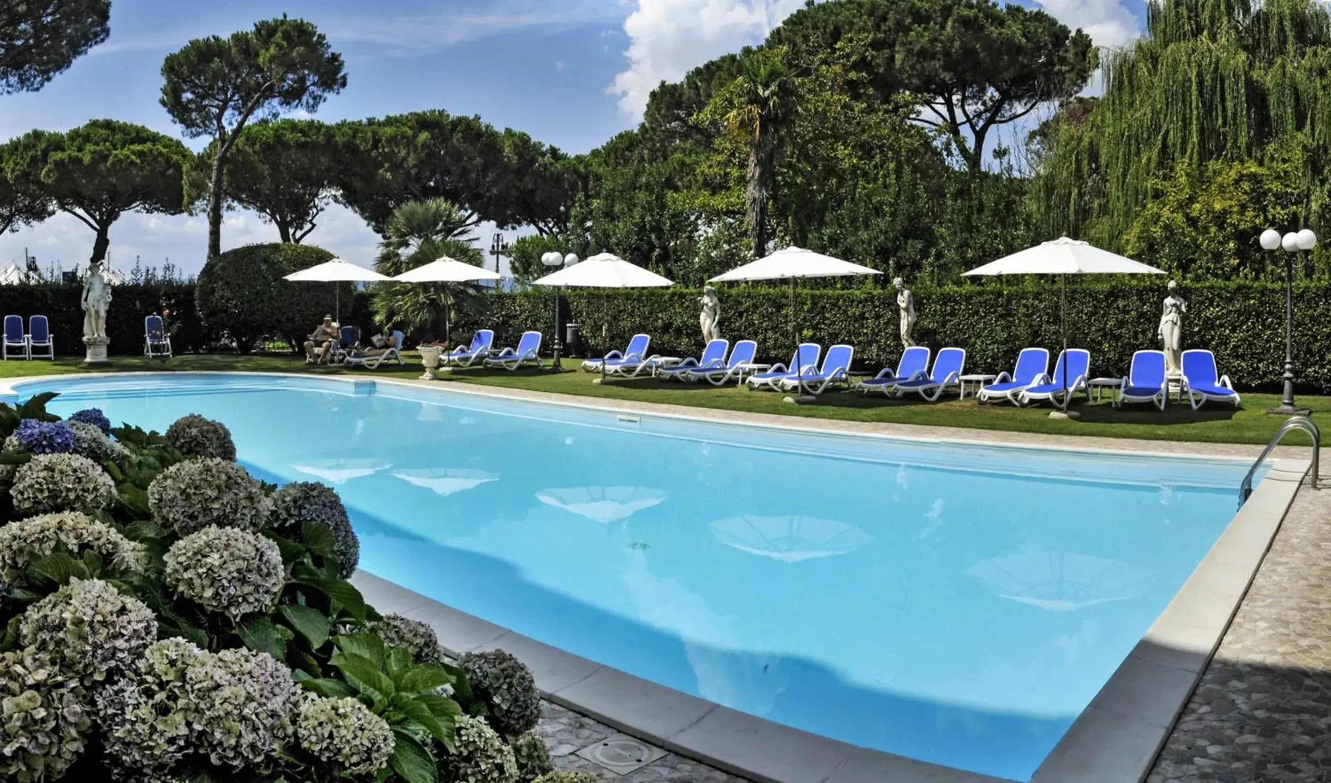 Summer, Swimming Pool in Hotel Royal