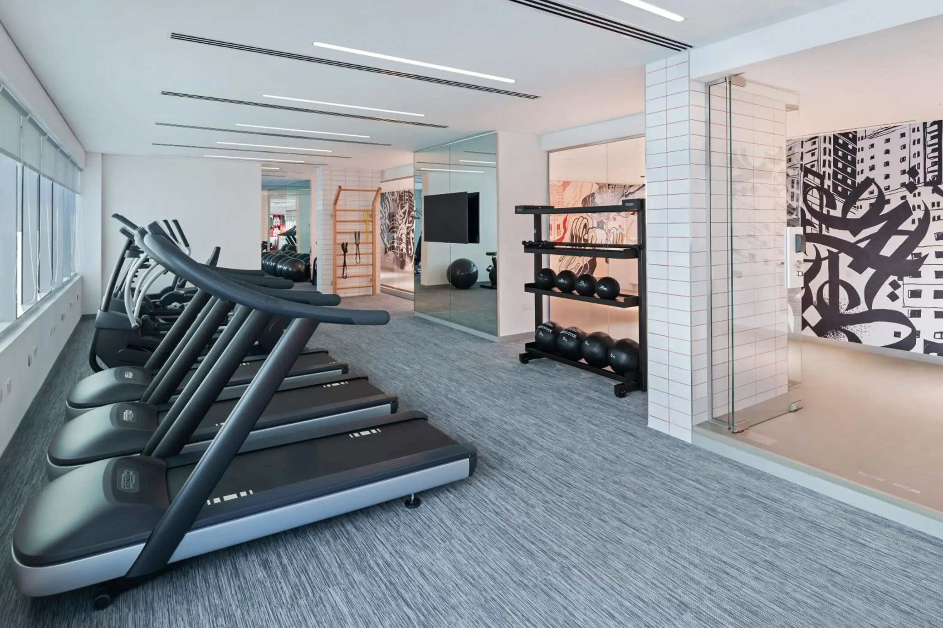 Fitness centre/facilities, Fitness Center/Facilities in Radisson RED Dubai Silicon Oasis