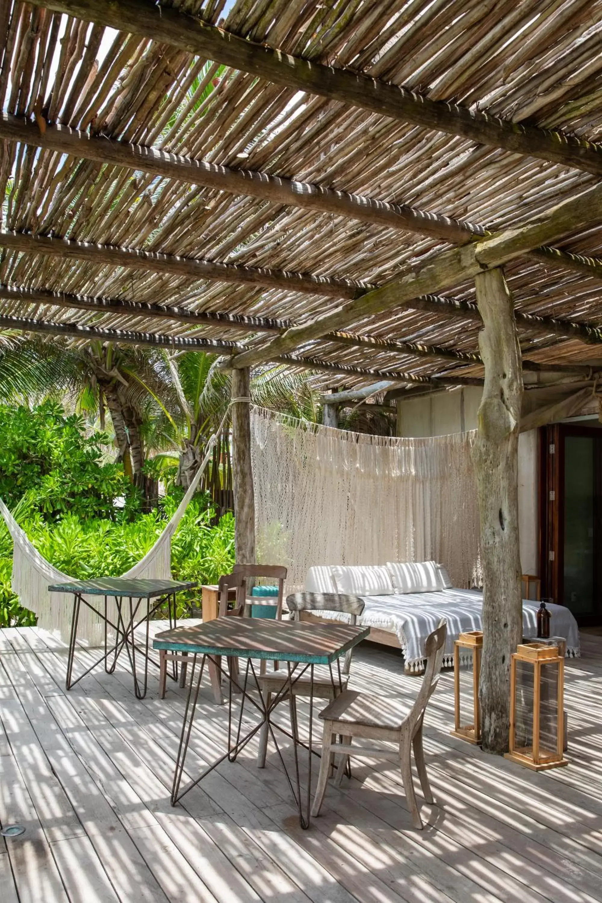 Patio in La Valise Tulum