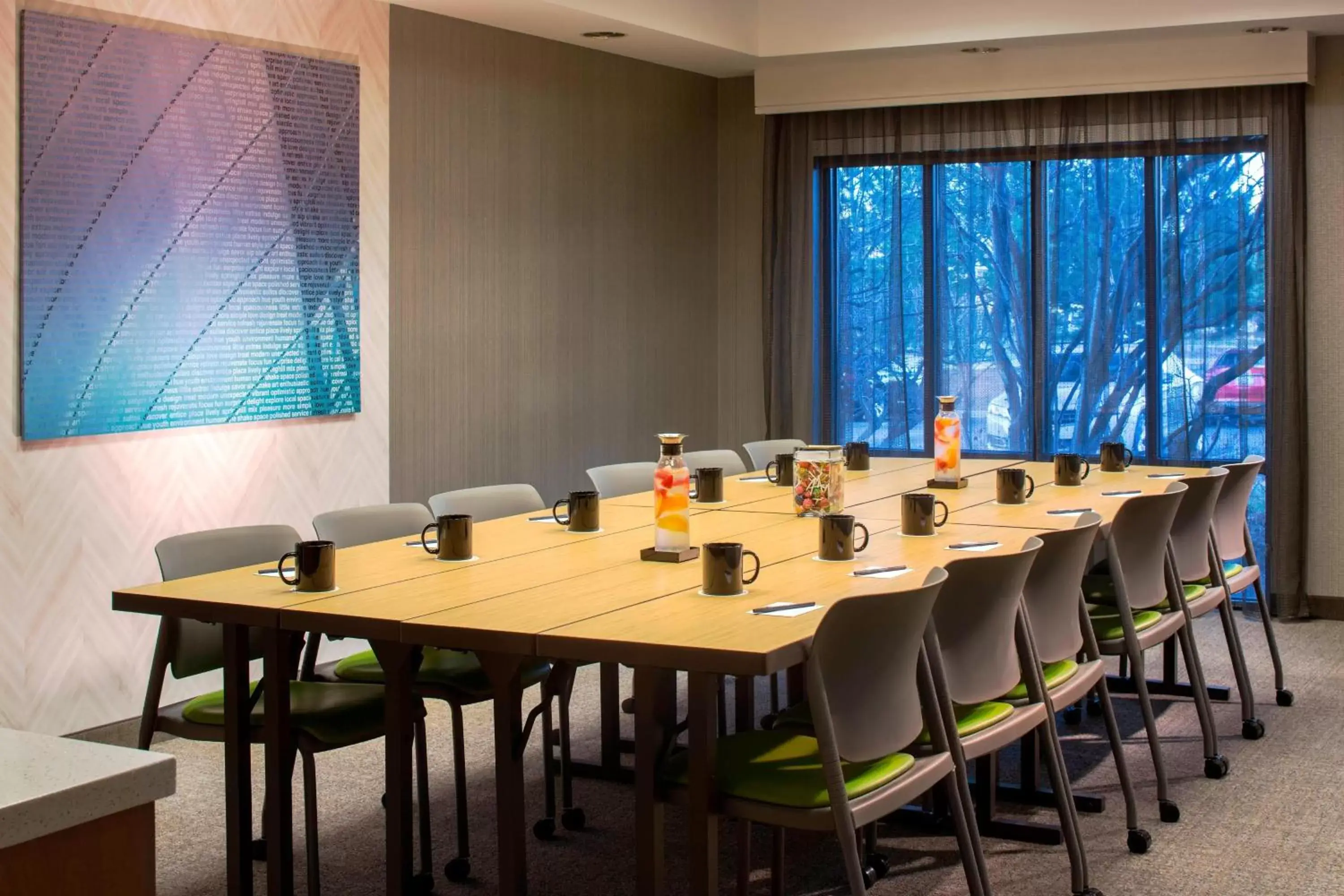 Meeting/conference room in SpringHill Suites Chicago Lincolnshire