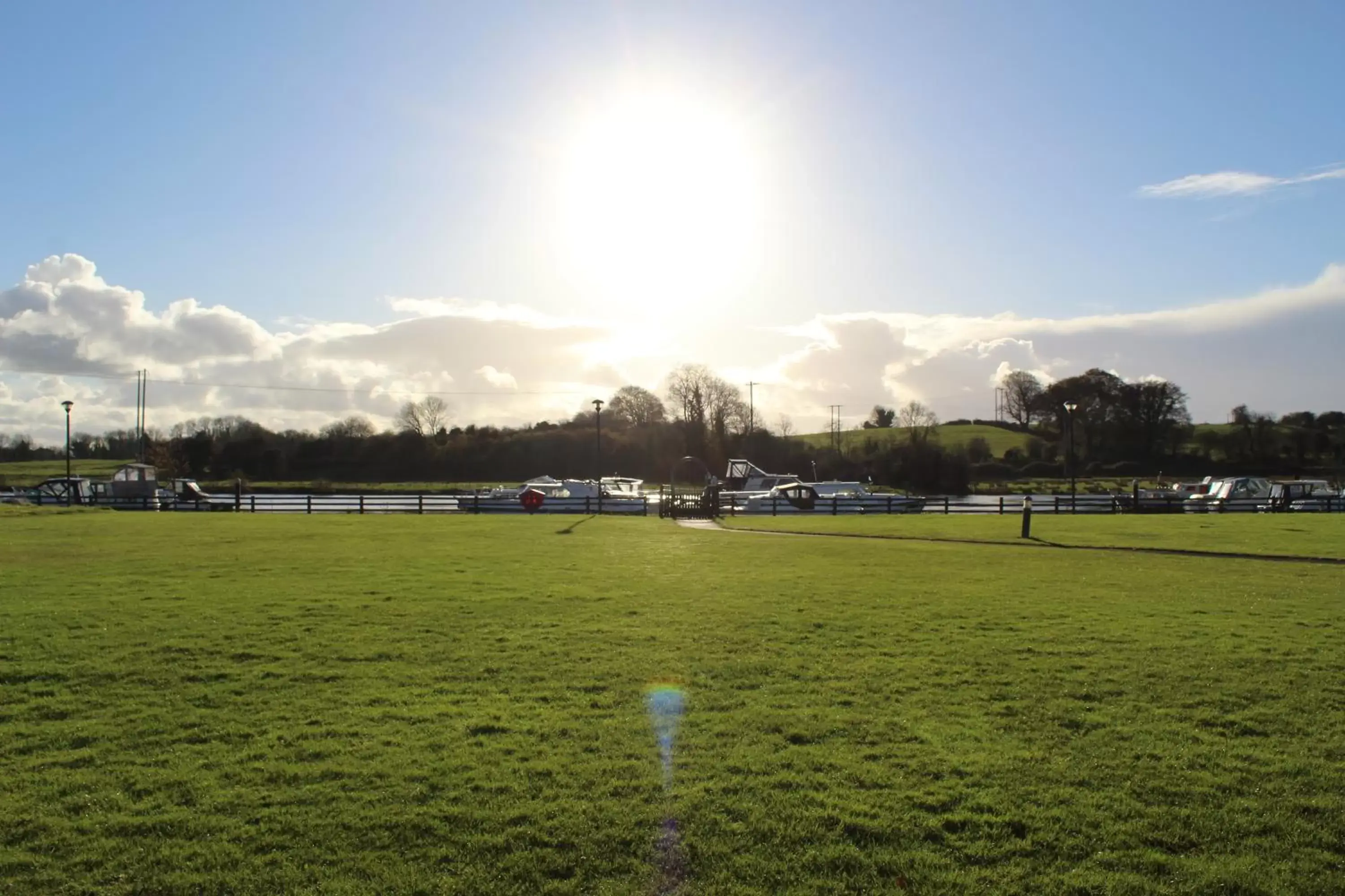 Natural landscape in Moycarn Lodge & Marina