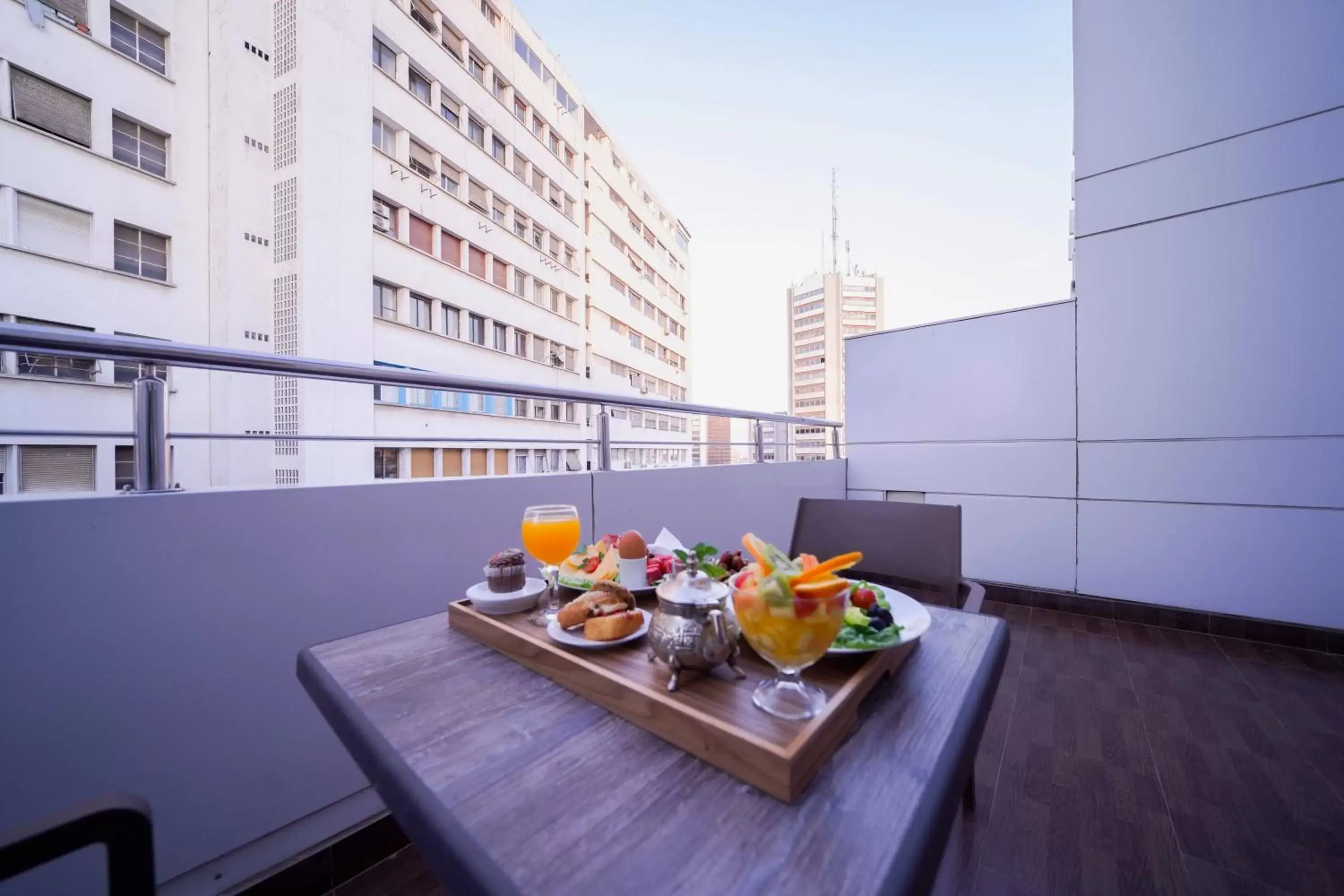 Balcony/Terrace in Oum Palace Hotel & Spa