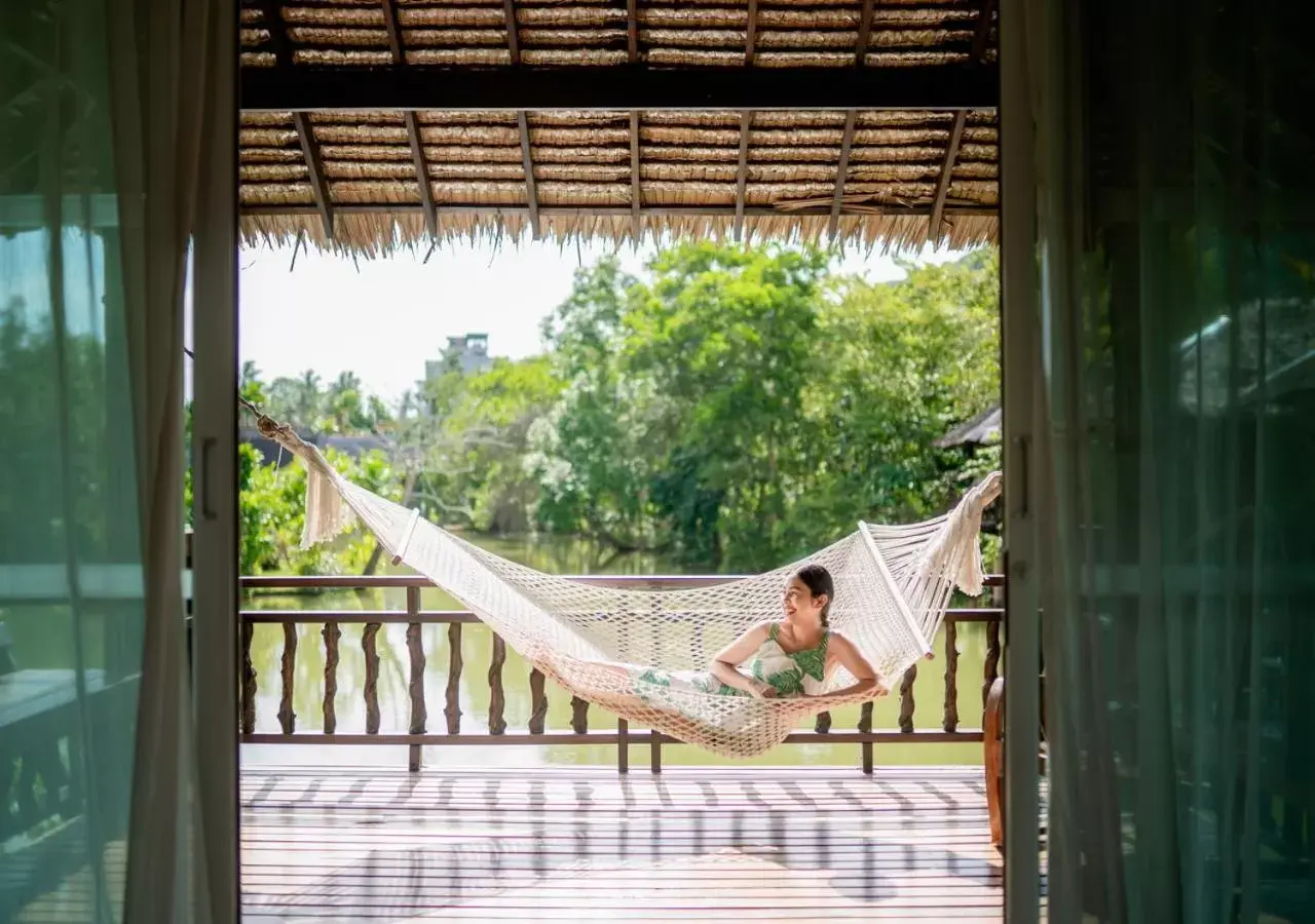 View (from property/room), Balcony/Terrace in Ban Sainai Resort- SHA Extra Plus Aonang's Green Resort