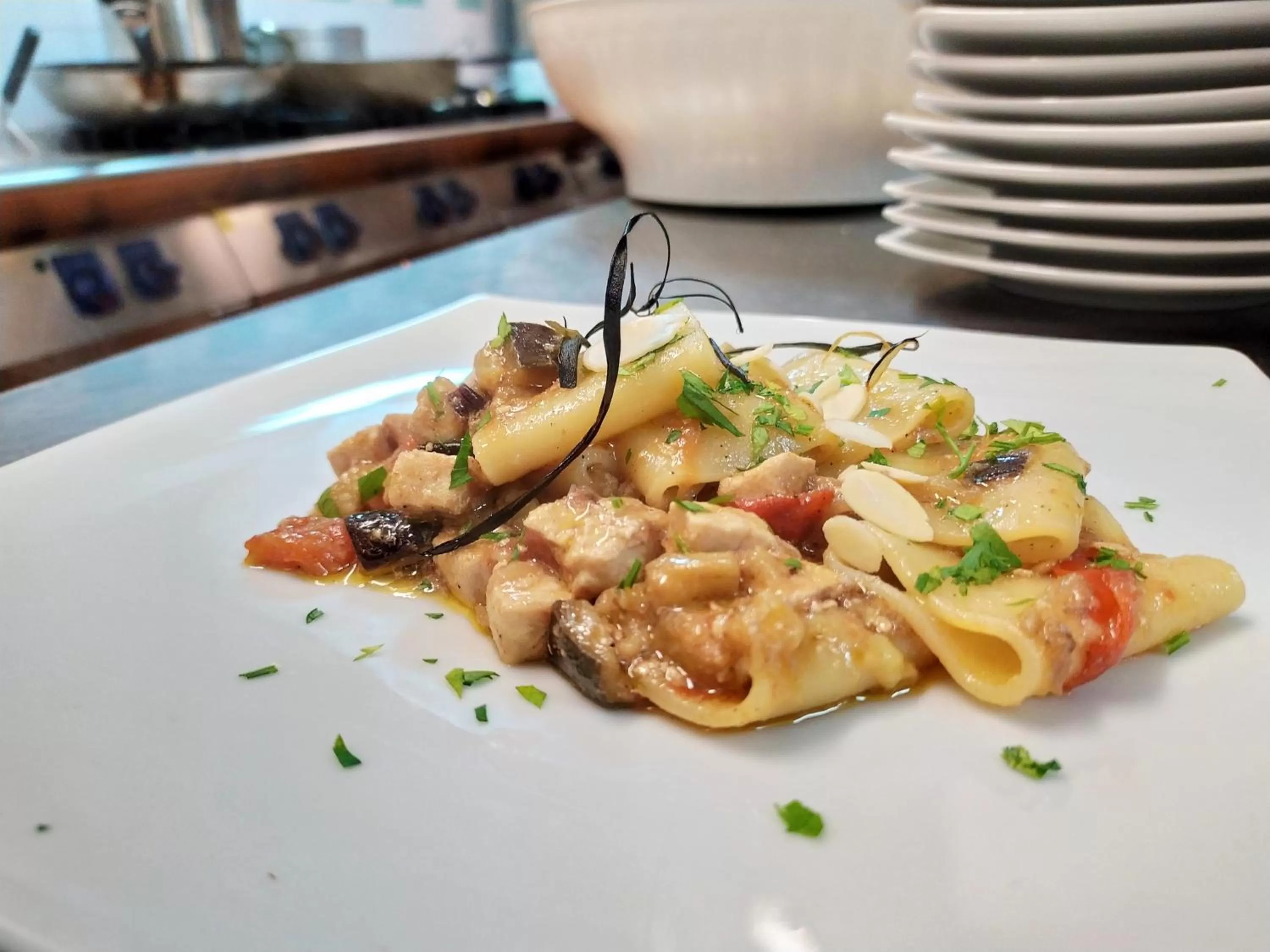 Food and drinks in Hotel Le Ceramiche