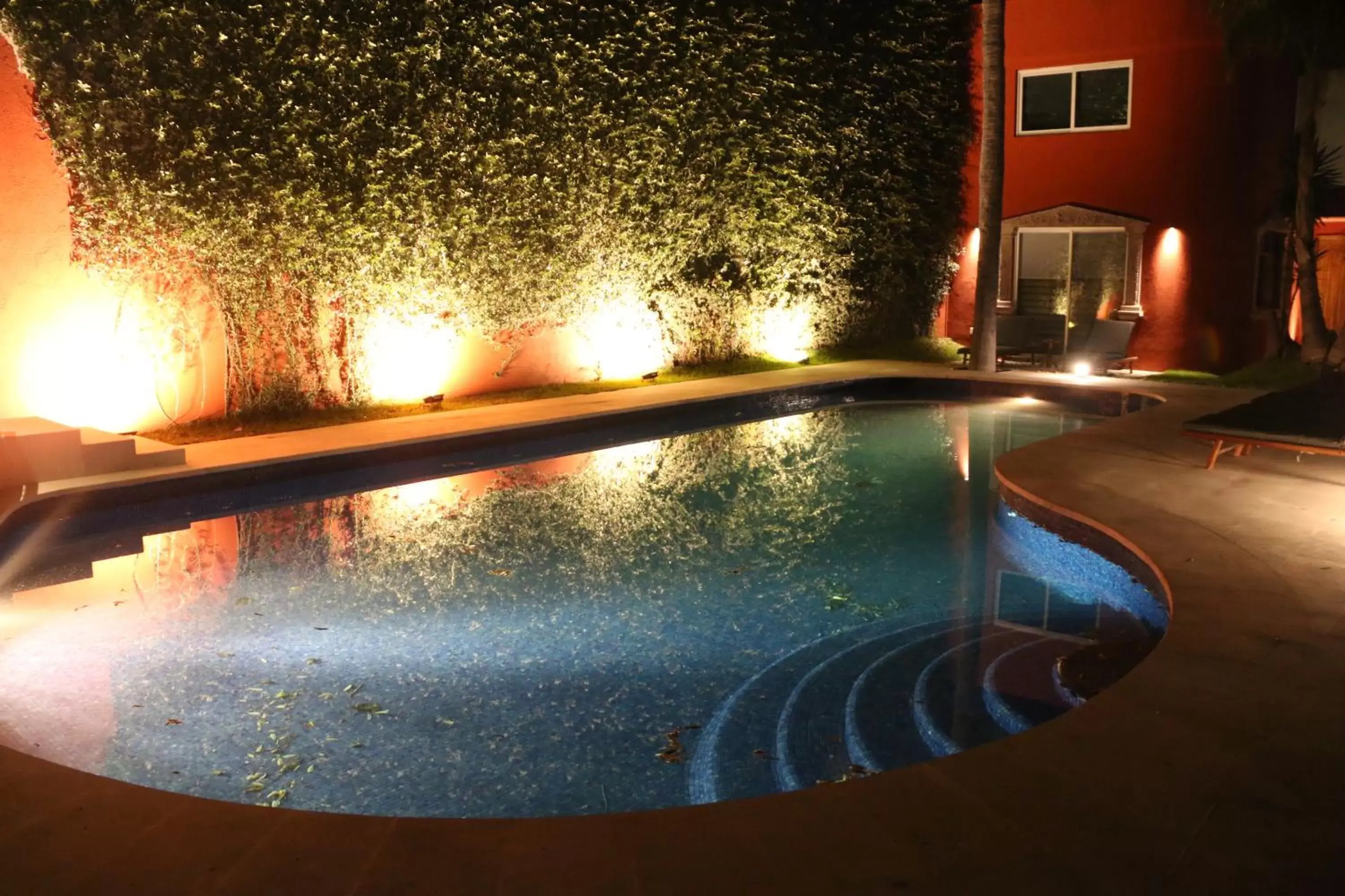 Night, Swimming Pool in Abadia Hotel Boutique