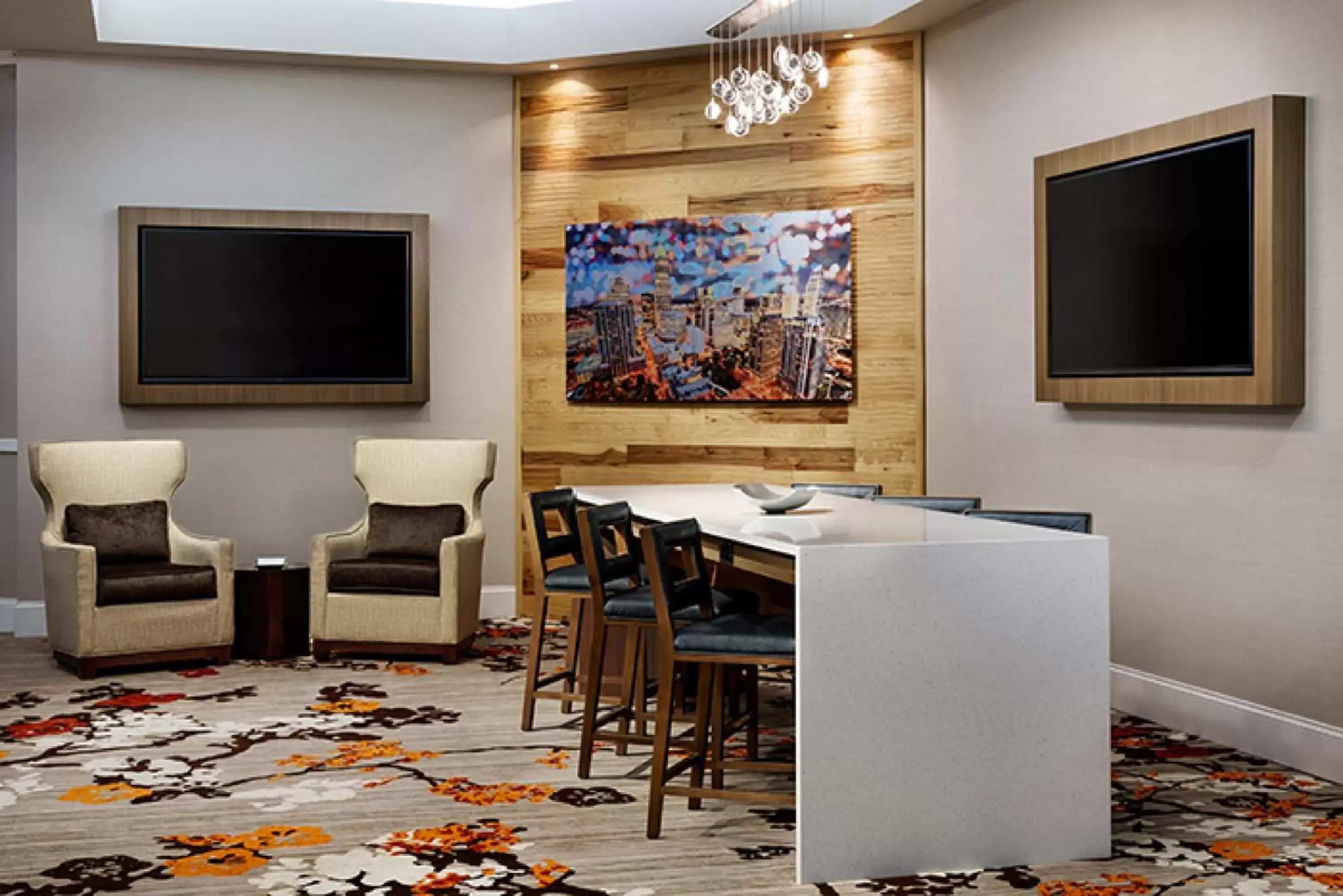 Property building, Lounge/Bar in Holiday Inn Charlotte Center City, an IHG Hotel