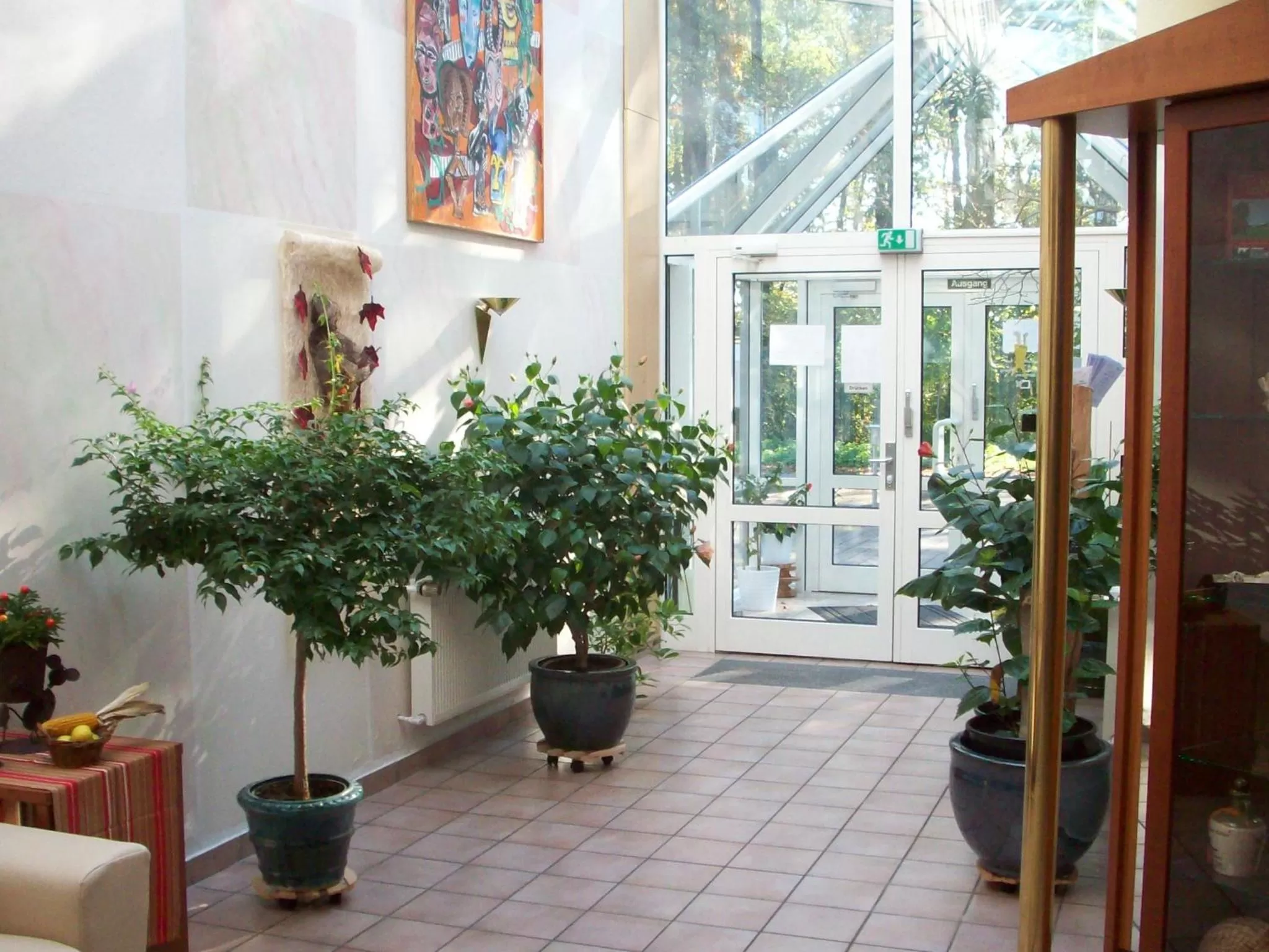 Lobby or reception in Parkhotel Schönewalde