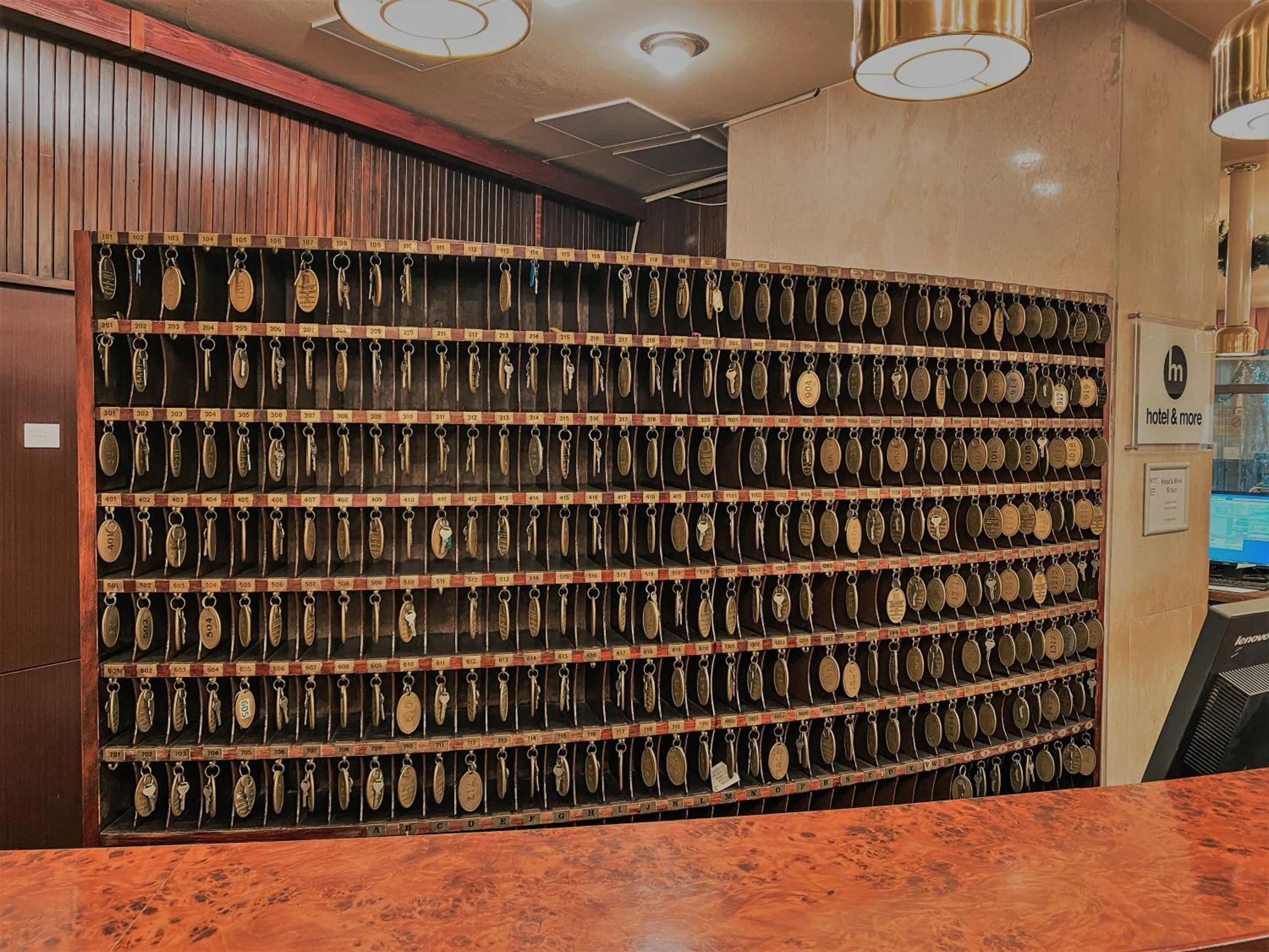 Lobby or reception in Hotel Budapest