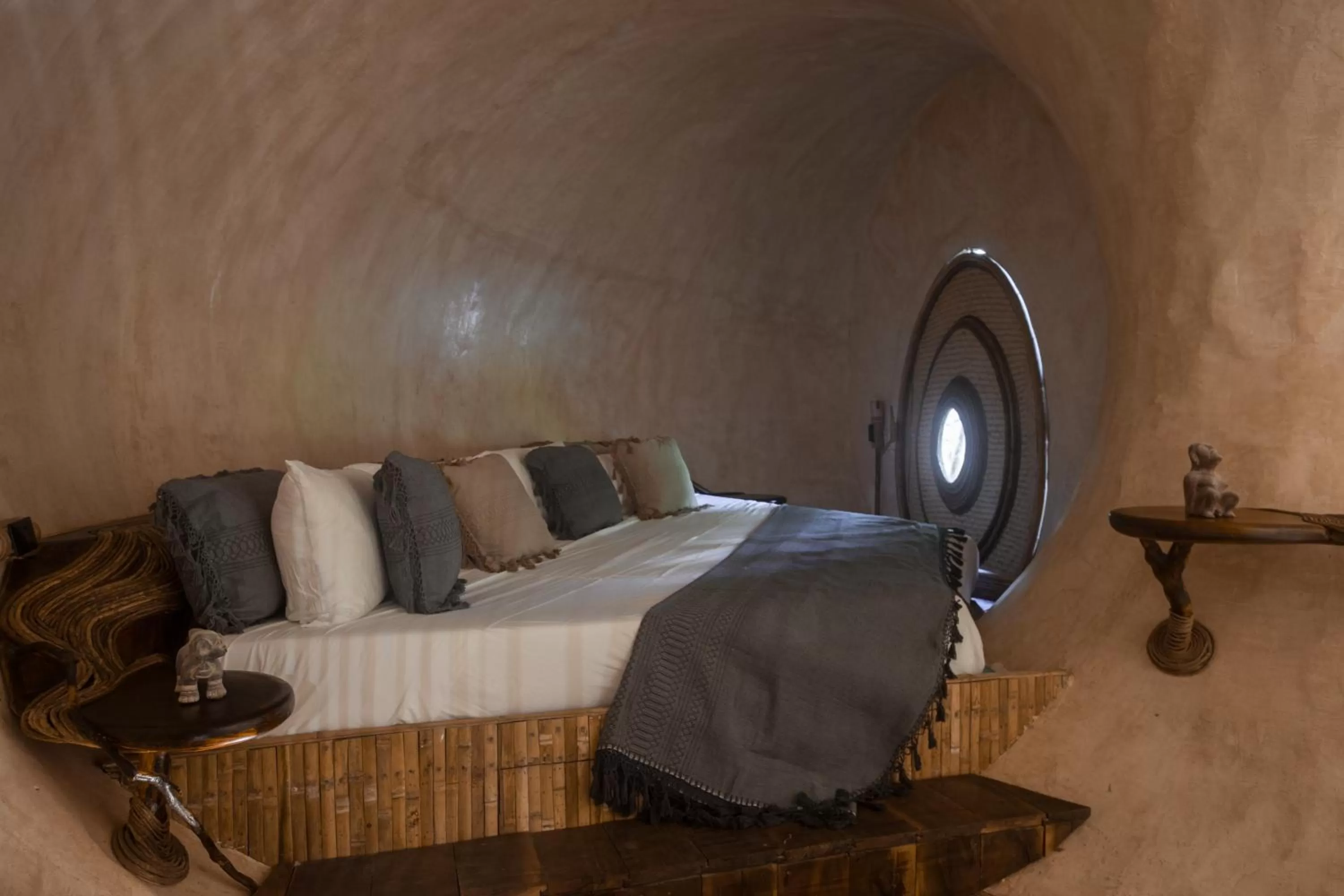 Bedroom, Bed in Ikal Tulum Hotel