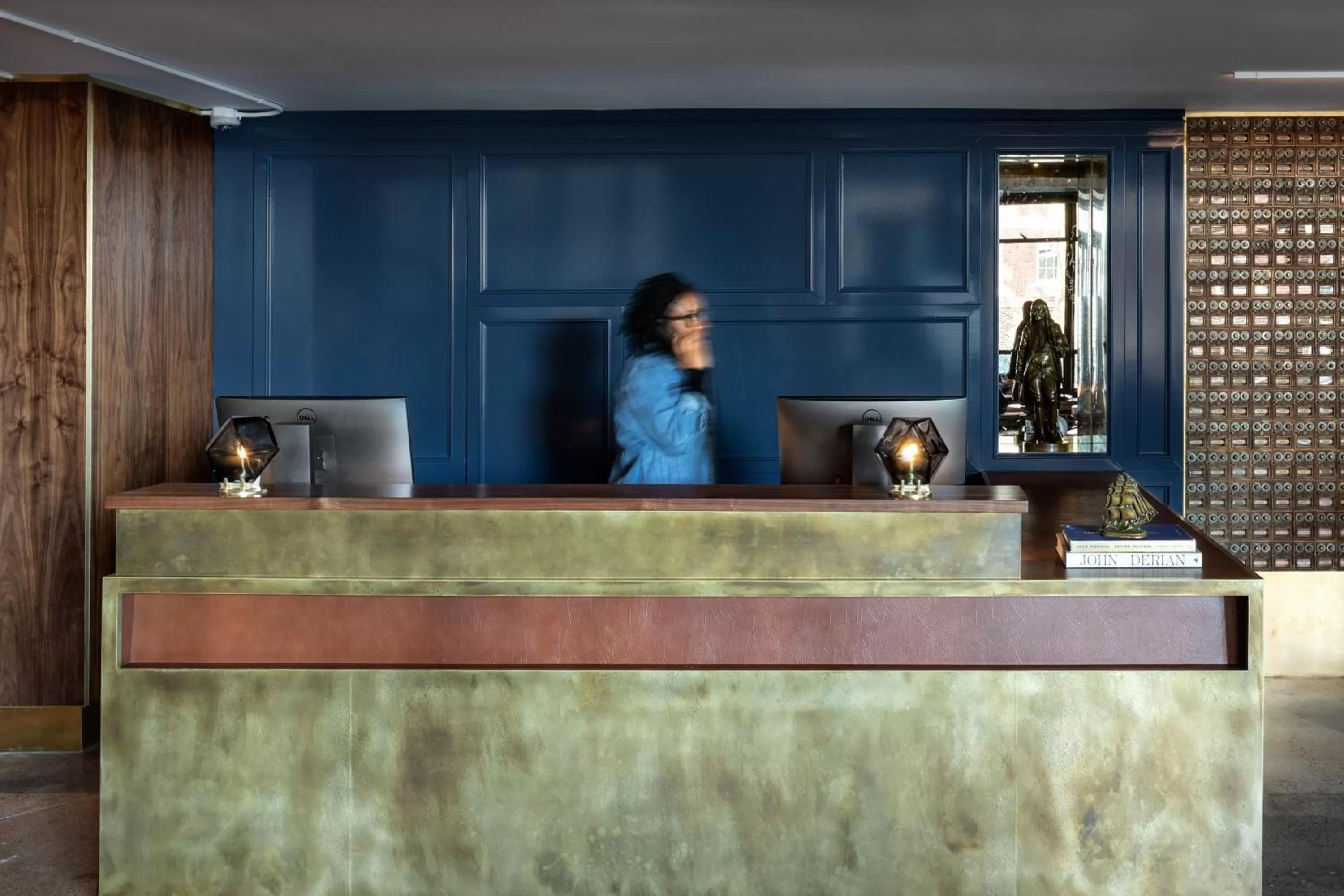 Lobby or reception in The Revolution Hotel