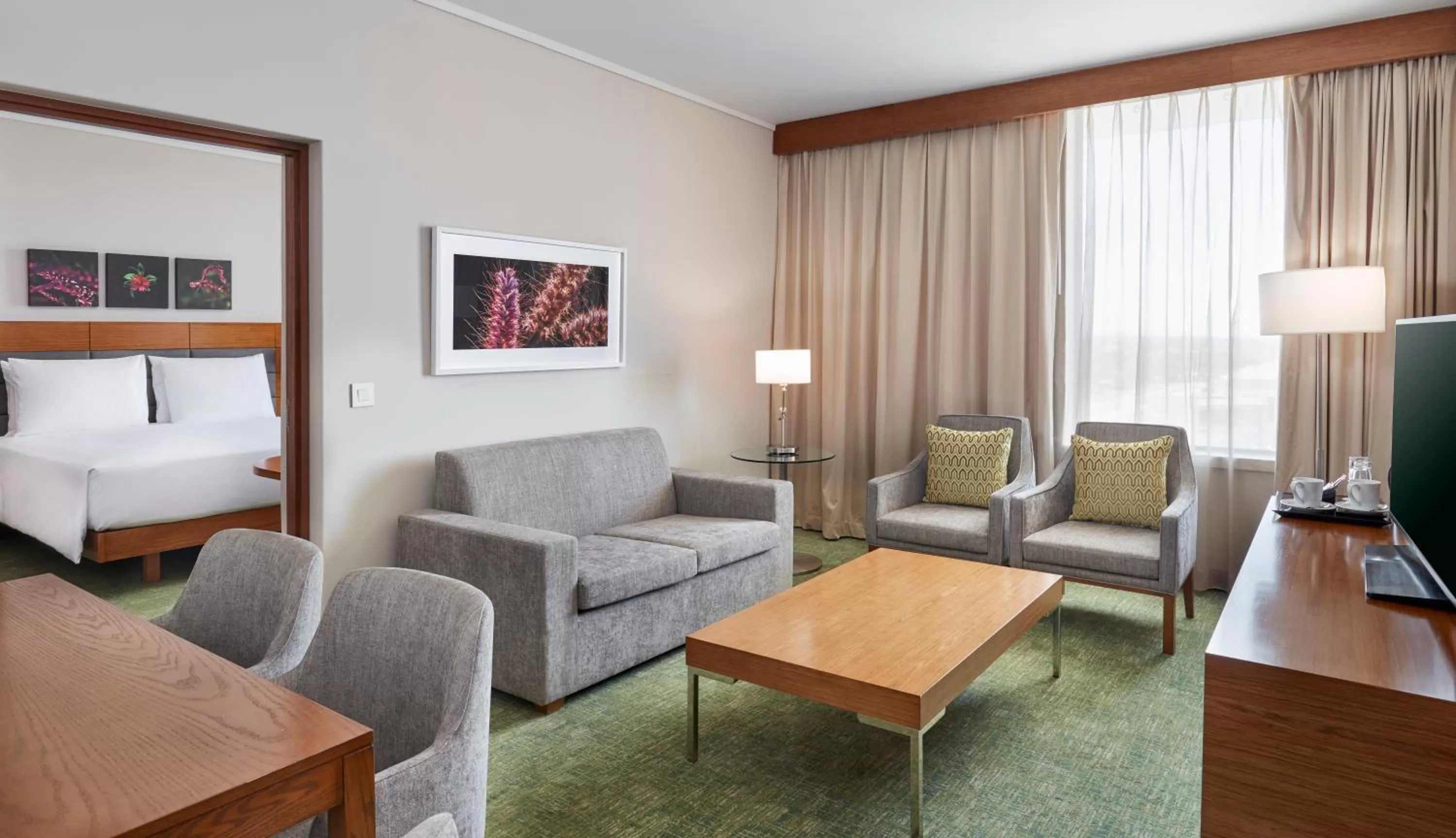 Living room in Hilton Garden Inn Gaborone, Botswana