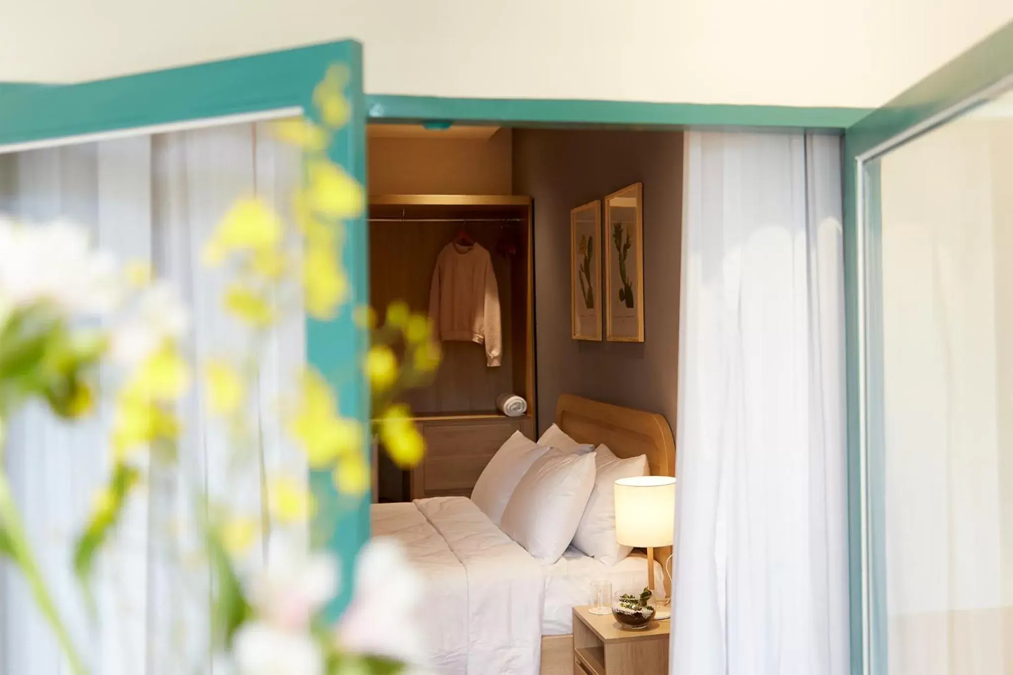 Property building, Bed in Larimar Villas Cô Giang Property building, Bed in Larimar Villas Cô Giang