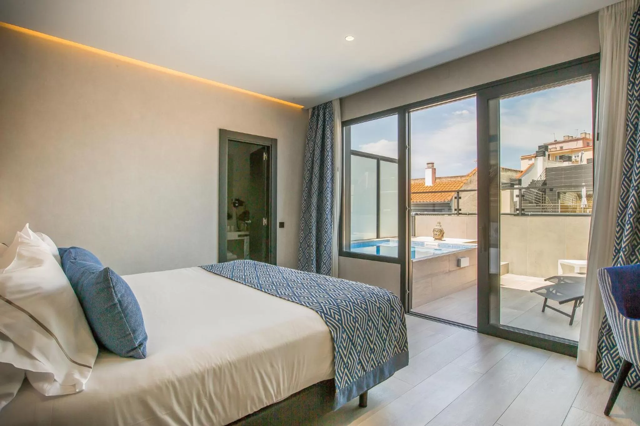 Bedroom, Bed in Hotel Brö-Adults Recommended