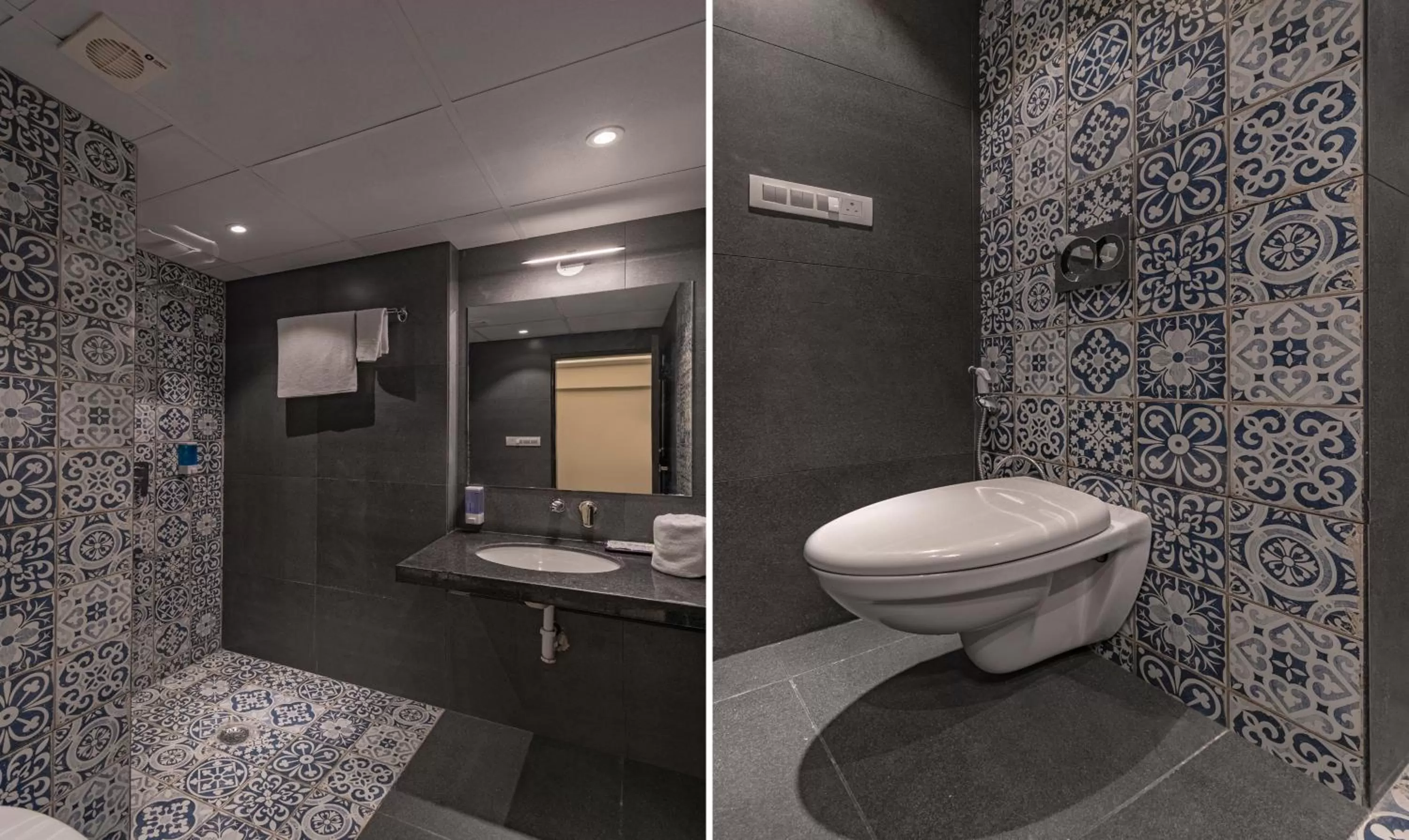 Bathroom in Treebo Pink City Grand