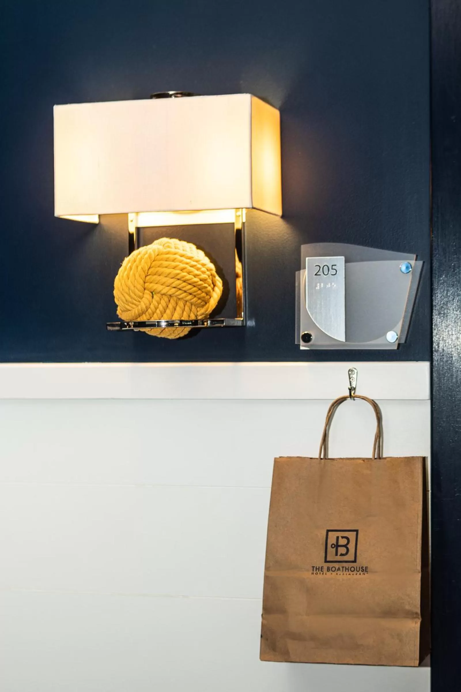 Decorative detail in The Boathouse