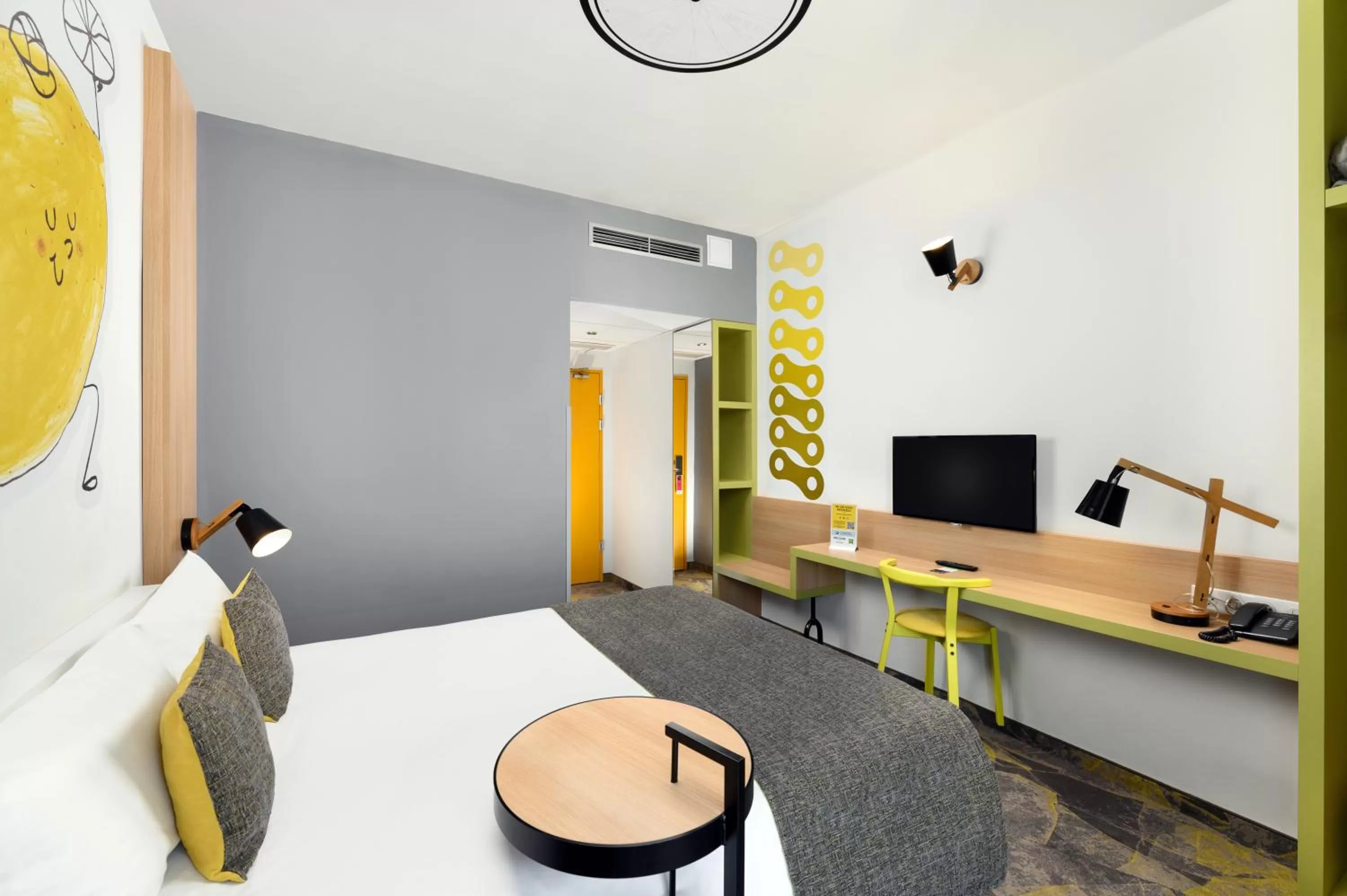 TV and multimedia, Bed in Ibis Styles Budapest City