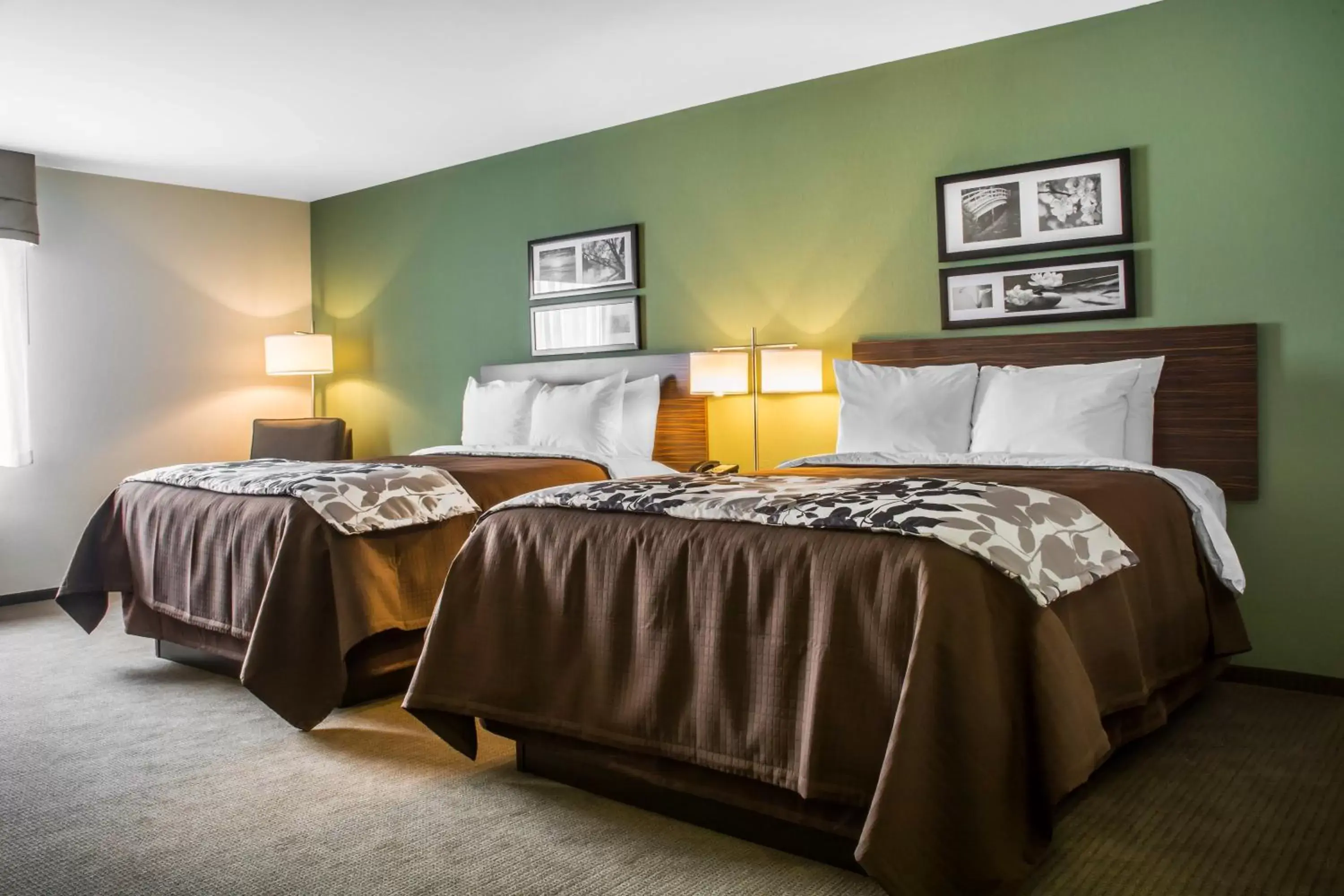 Bedroom, Bed in Sleep Inn & Suites East Syracuse