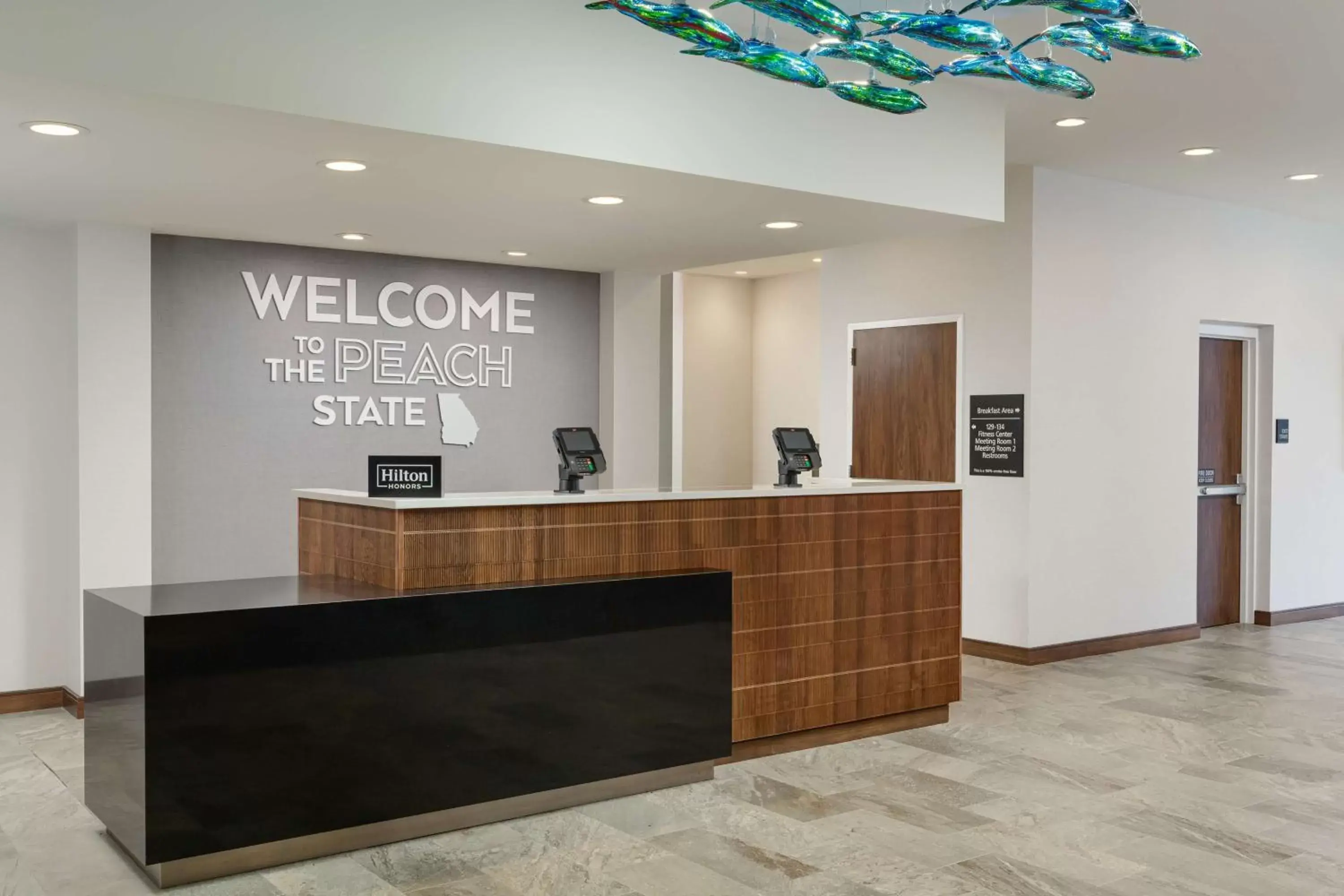 Lobby or reception, Lobby/Reception in Hampton Inn Blue Ridge, GA